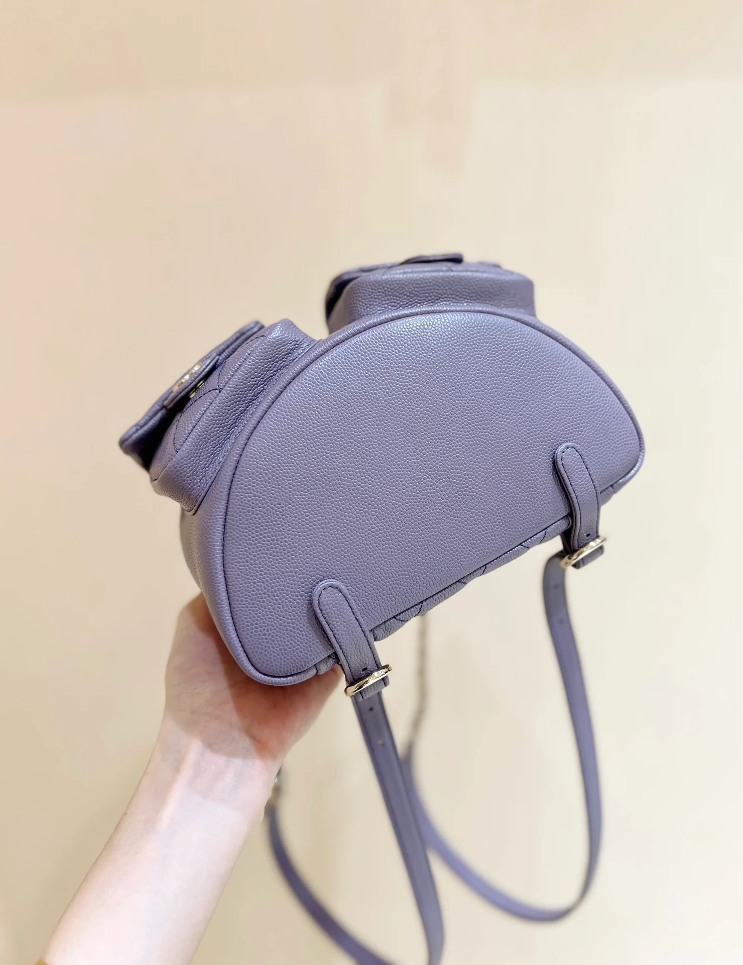 Рюкзак Chanel-Duma Frog — фиолетовый