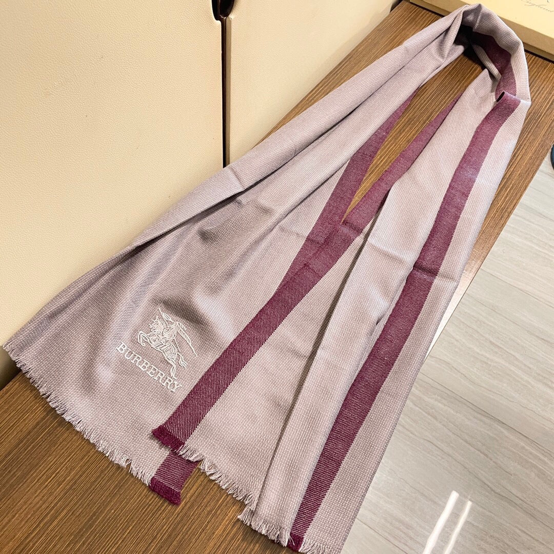 Кашемировый шарф Burberry - 45 см - 190 см