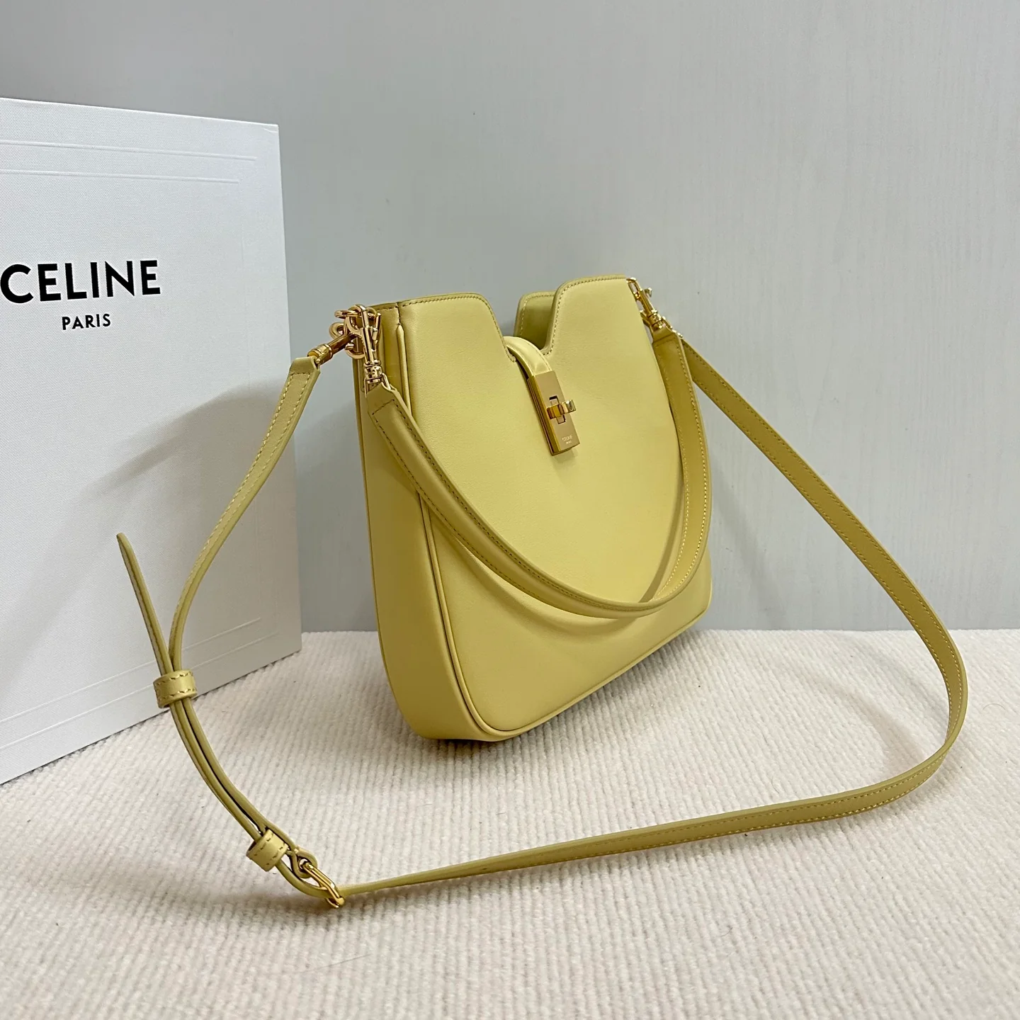 Celine Camille 16 Soft Small Spring Yellow