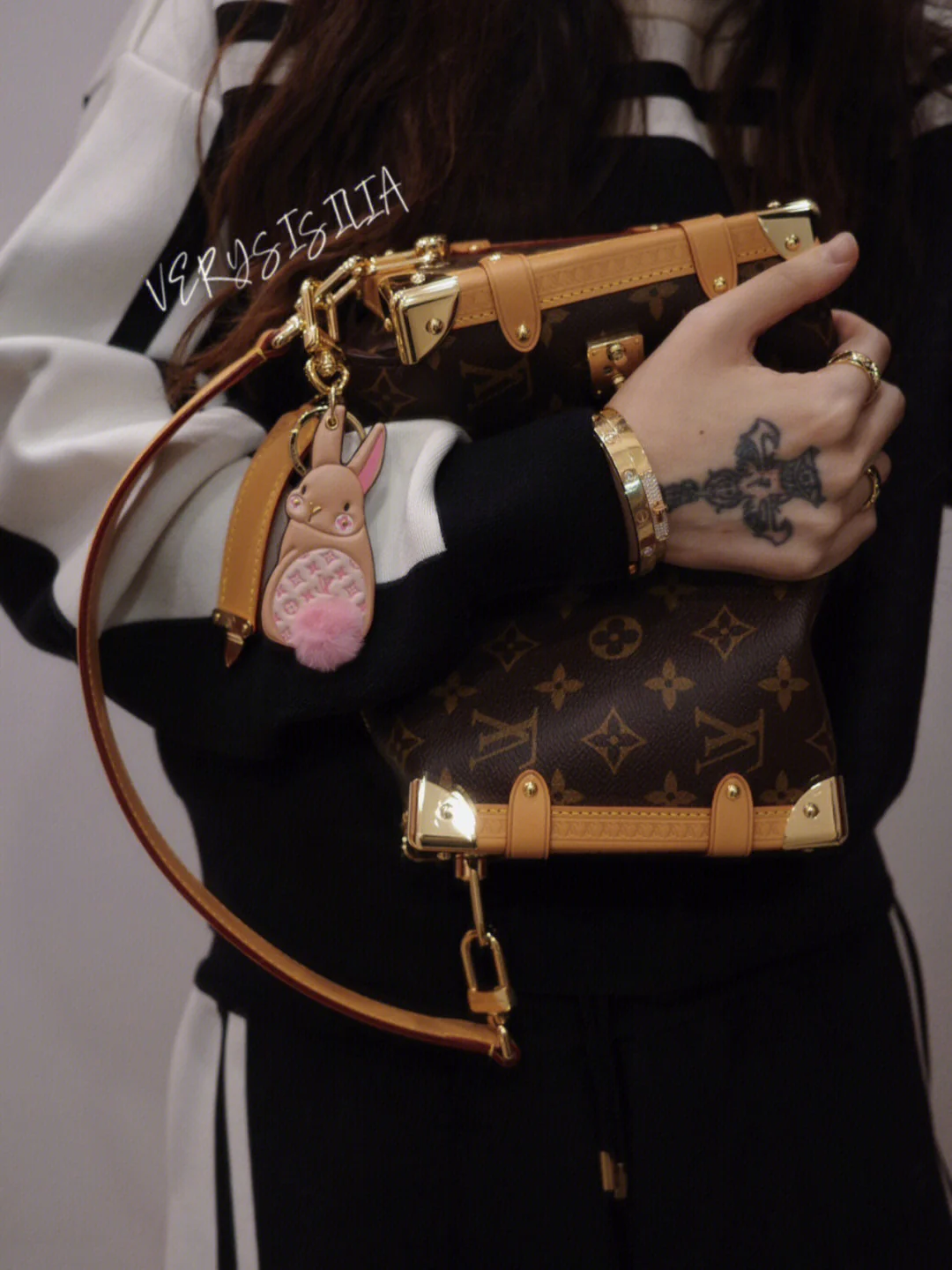 m46358-LV-side-trunk-mm-handbag/shoulder bag