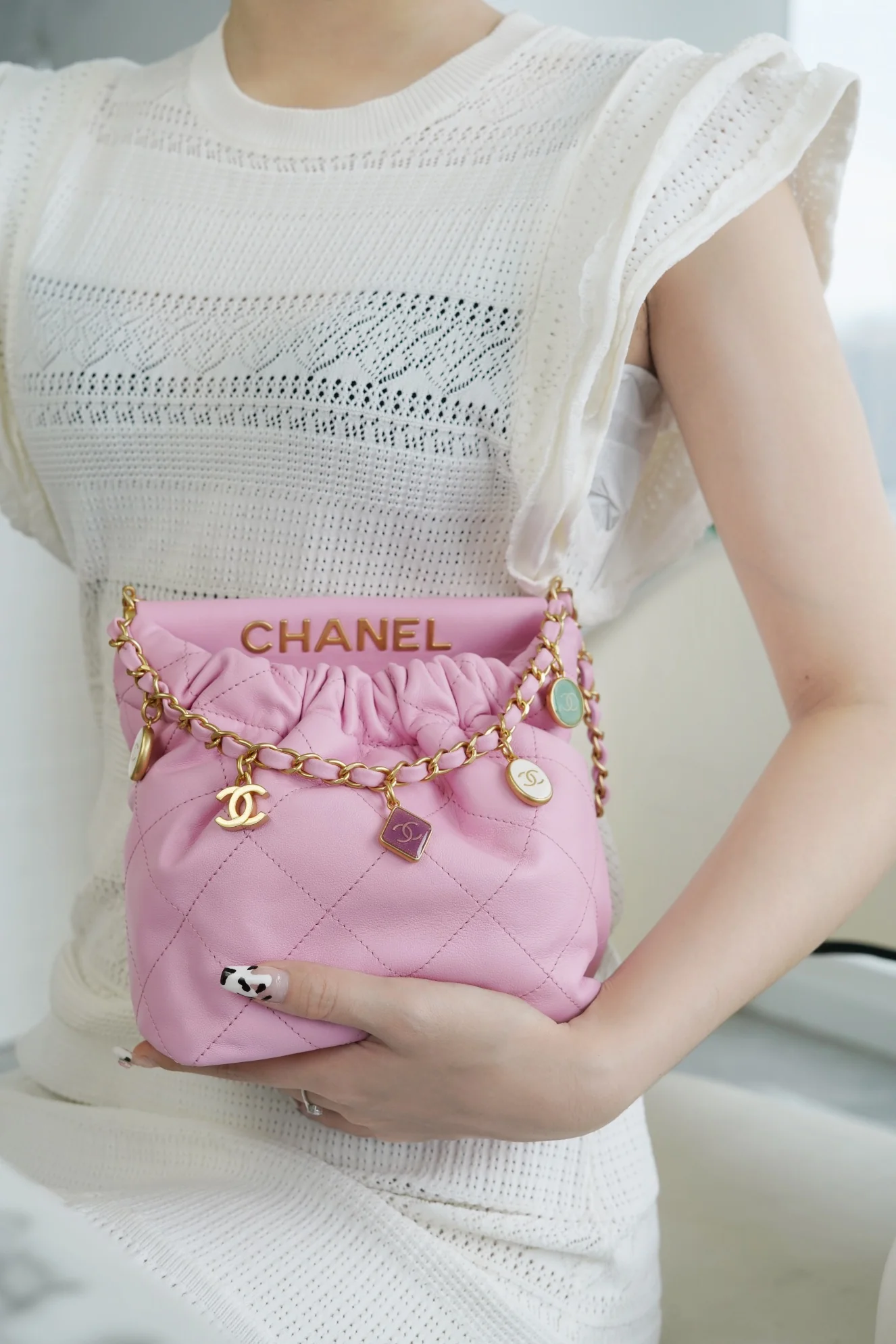 Новинка весны/лета от Chanel - Сумка Chanel 23p 22 - Розовая