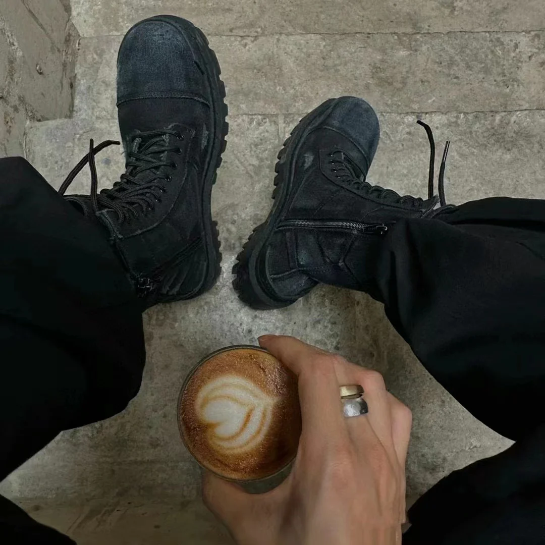 Balenciaga - Ботинки Big Head - Ботинки Dr. Martens - Верхнее изображение