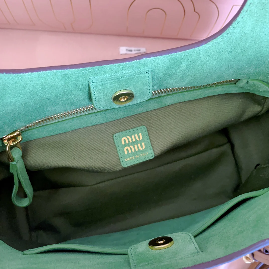 Сумка-тоут Miu Miu 5ba304 - коричневая