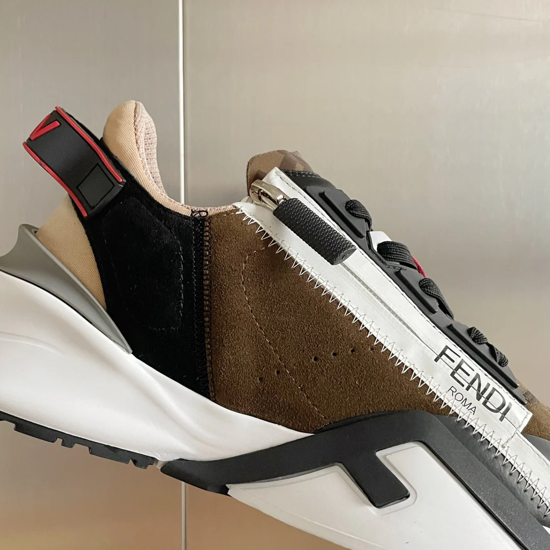 Fendi - Повседневные кроссовки - Коричневые