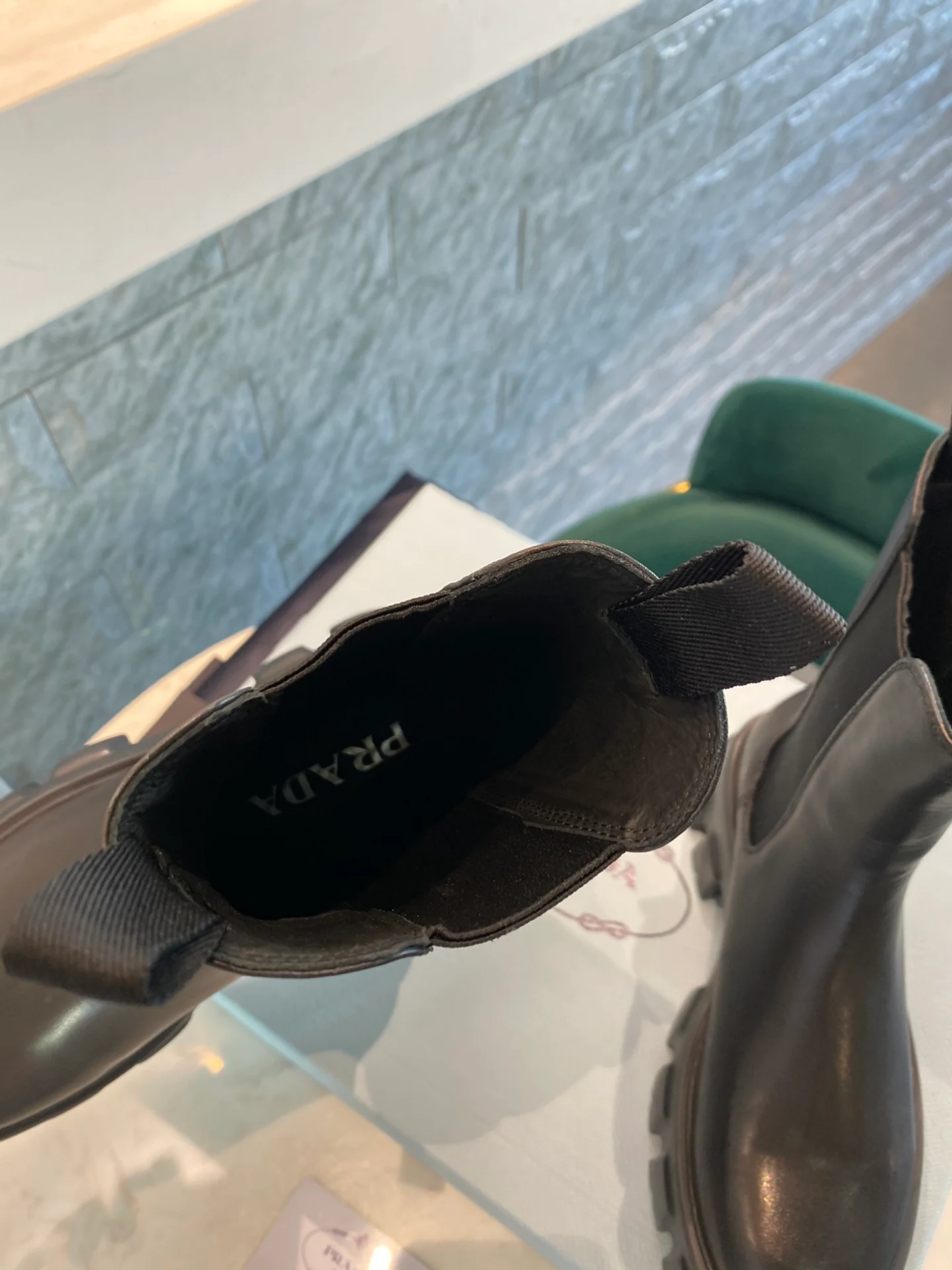 Новая коллекция ботинок на платформе от Prada - ботильоны