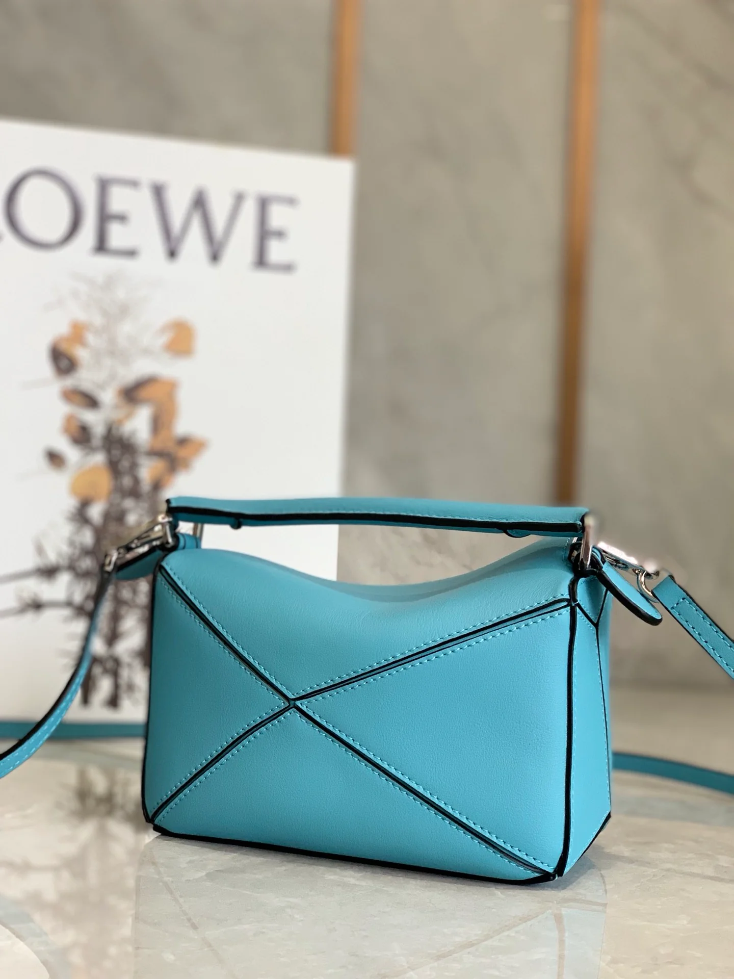 Мини-сумка Loewe Puzzle Bag из телячьей кожи - 3 шт.