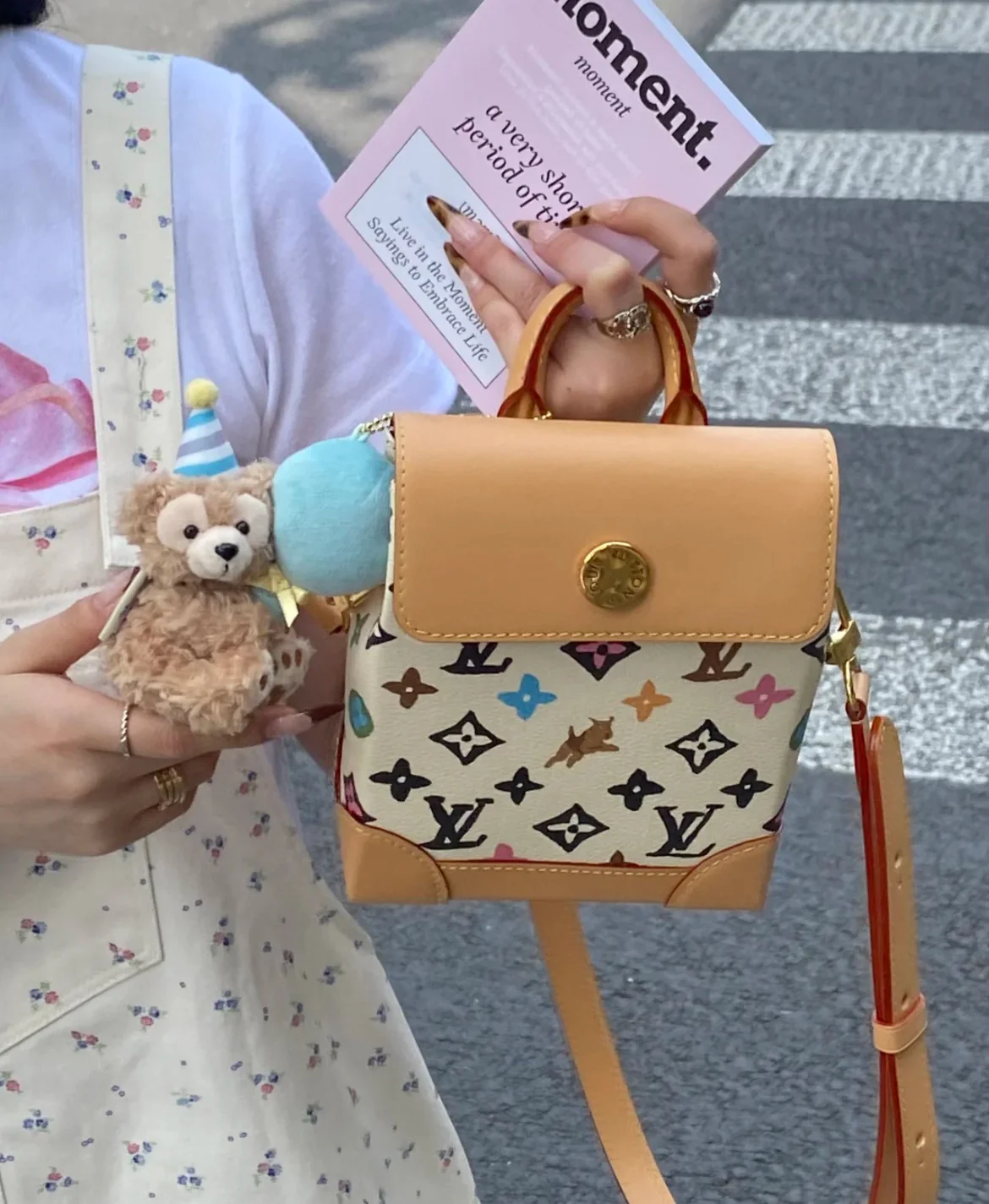 сумка через плечо m83429-LV-nano-steamer