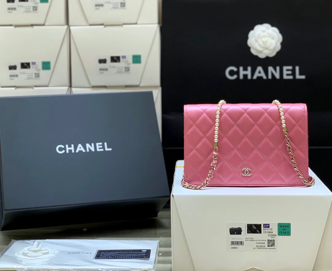 Цепочка Chanel Pearl Chain WOC-2