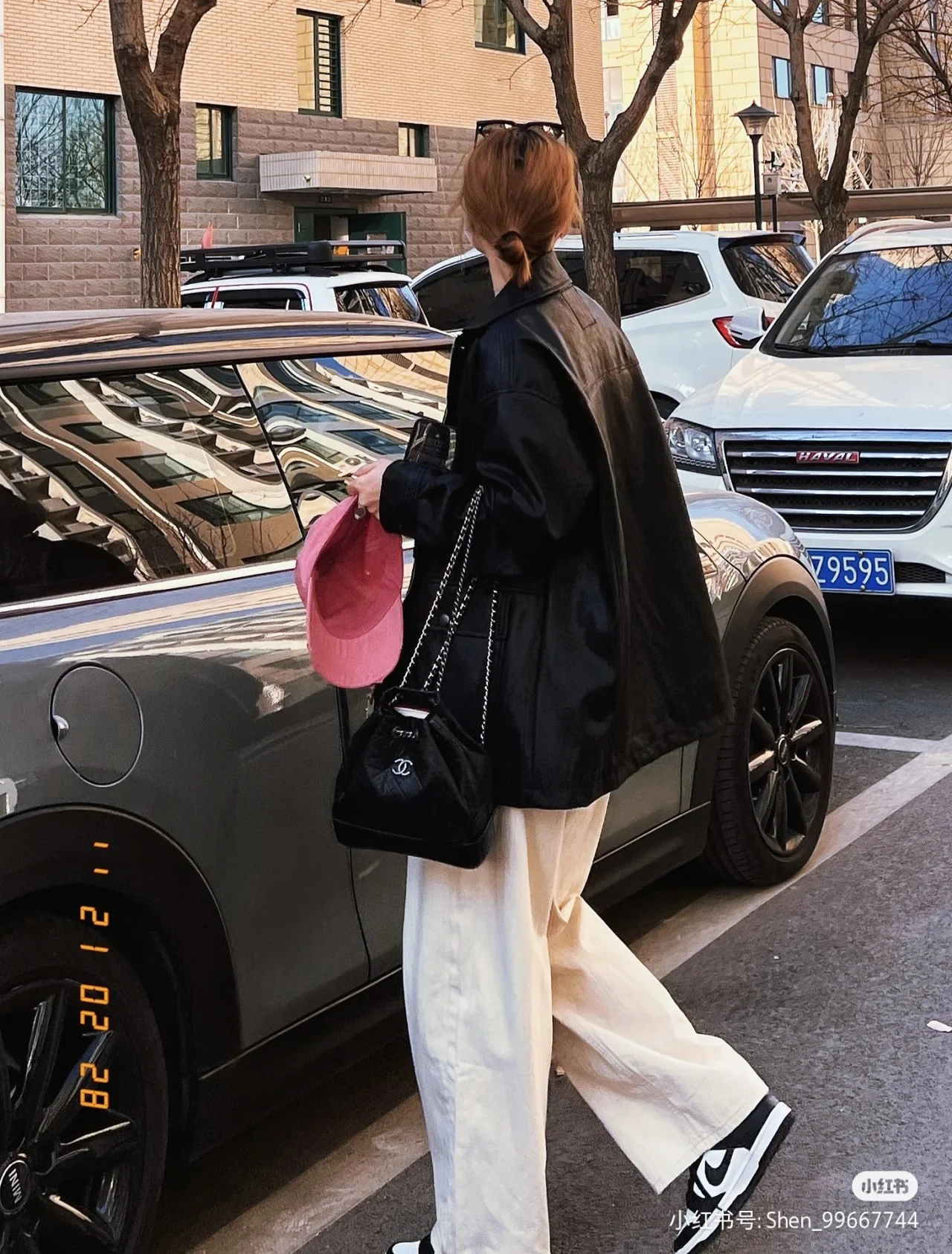 Рюкзак-хобо Chanel Gabrielle с цепочкой Twinkle Chain - черный