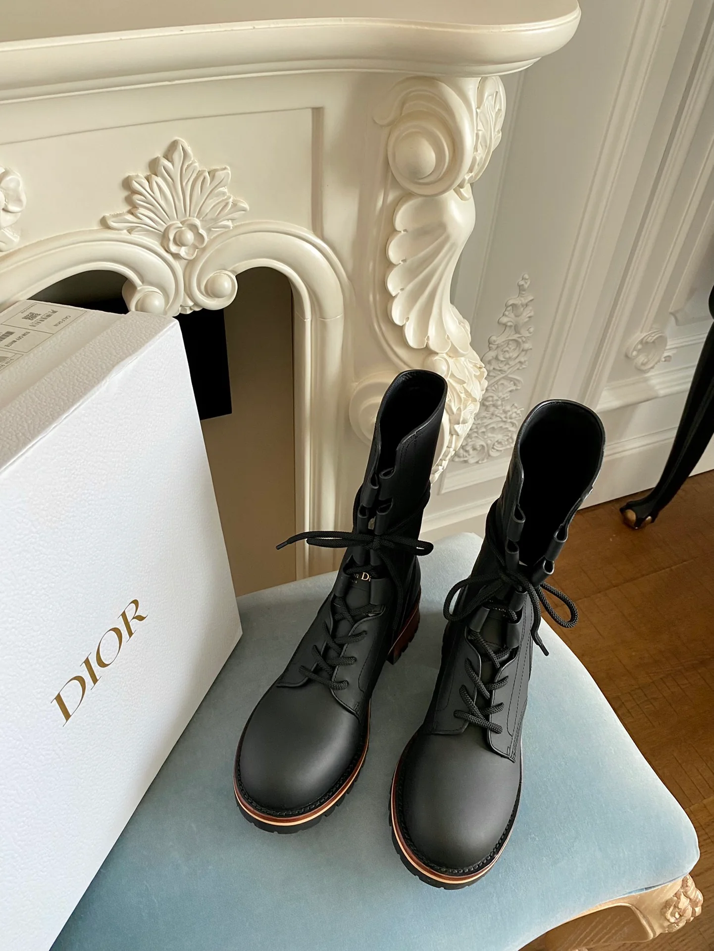 Dior - Сапоги до бедра - Черные - 1