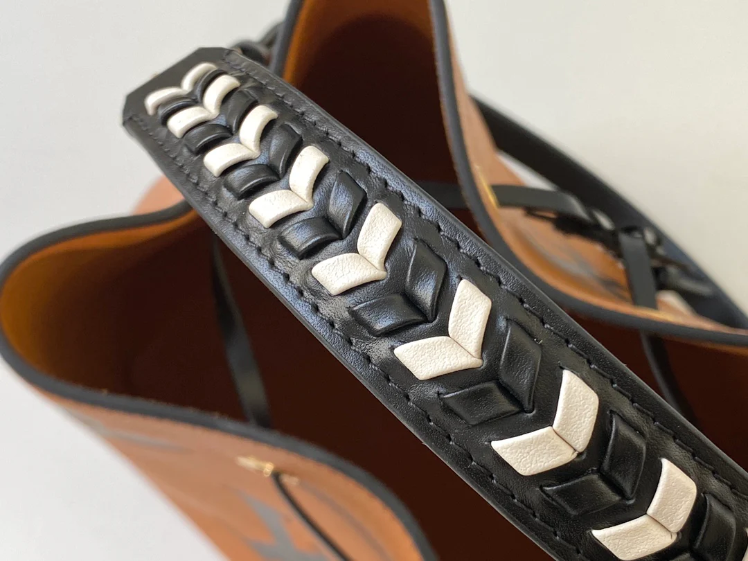 сумка-ведро lv-m56888-caramel-neonoe-medium