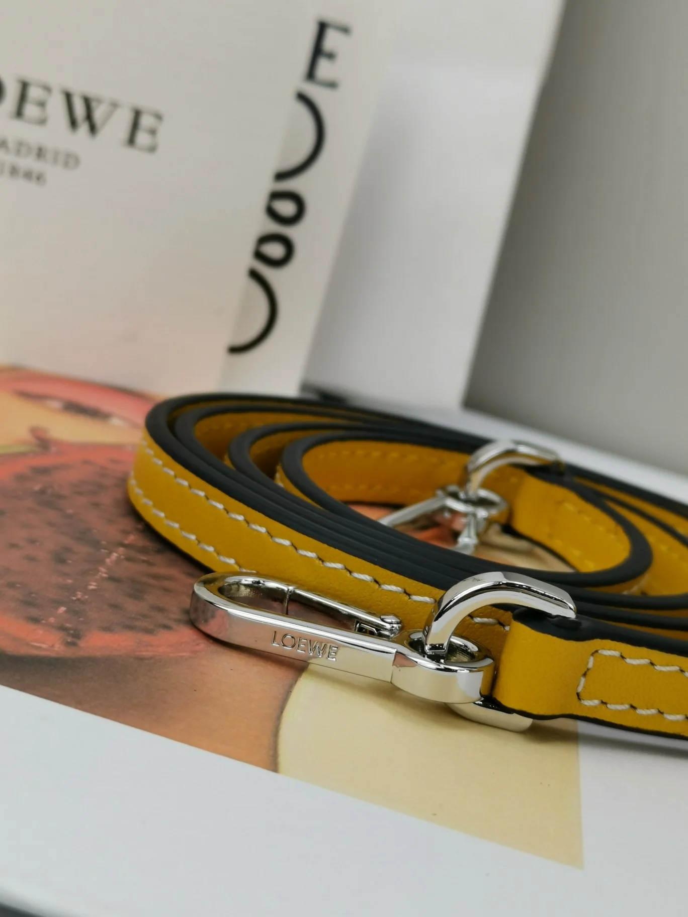 Мини-сумка Loewe Puzzle Bag из телячьей кожи - 13