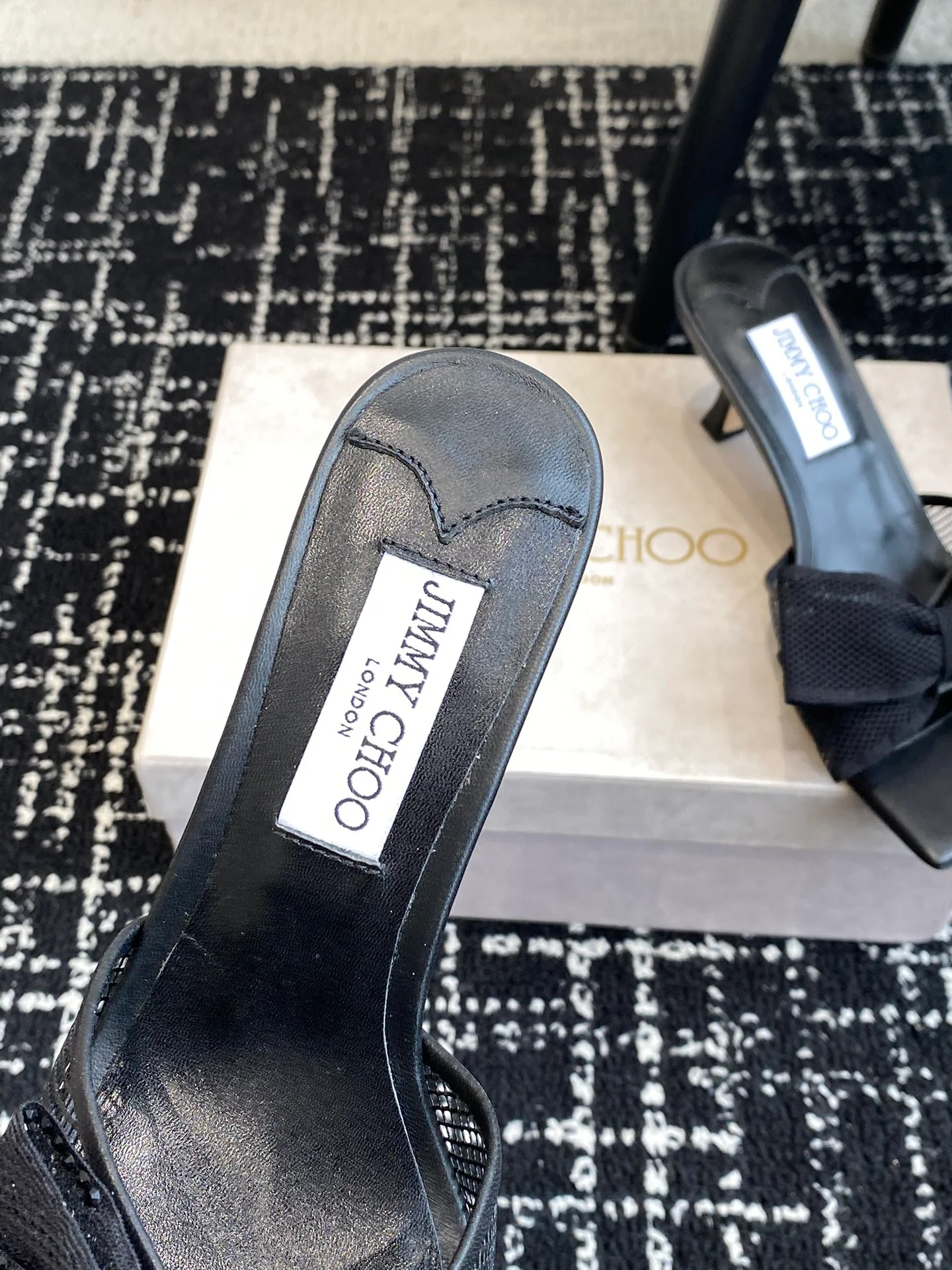 JC - Туфли-лодочки с квадратным носком, модель 2024 - Черные