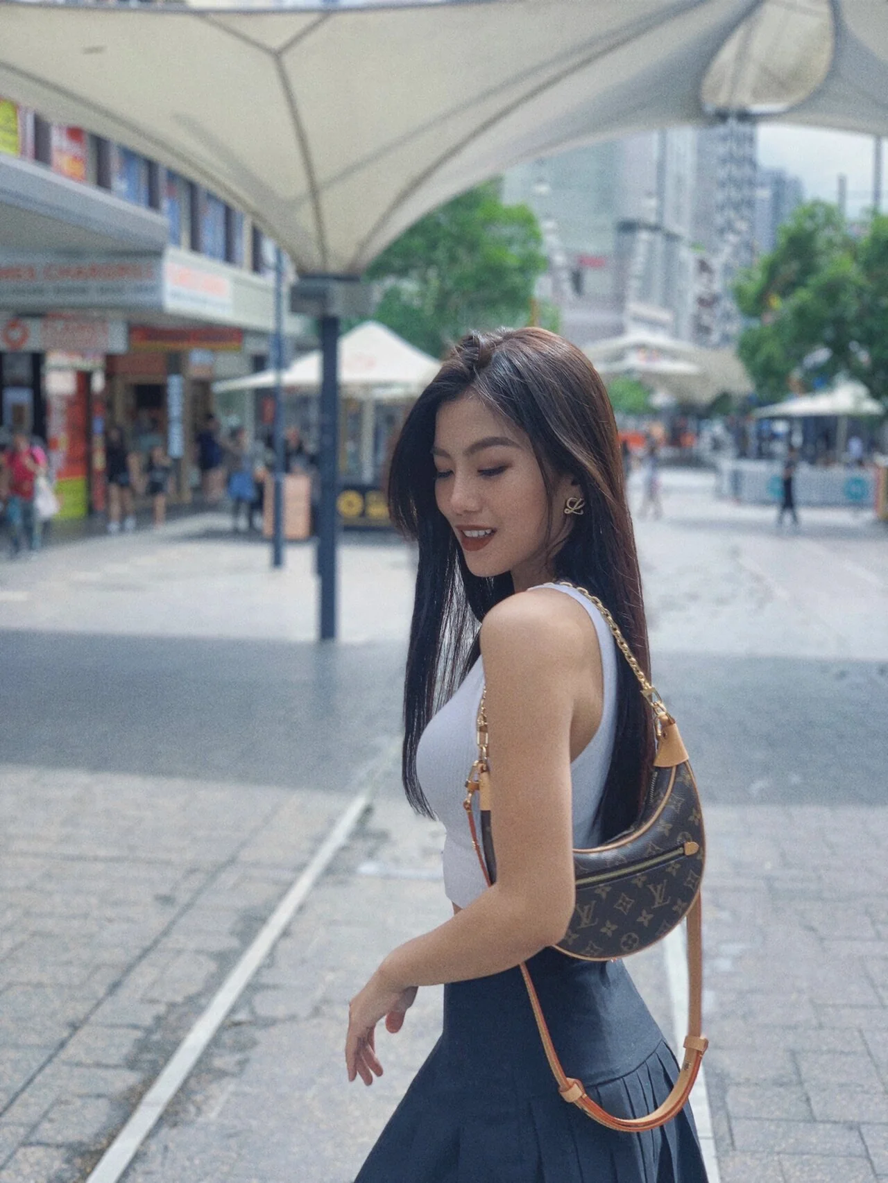 m81098-LV-loop Сумка-мешок с петлями, наплечная/кроссбоди