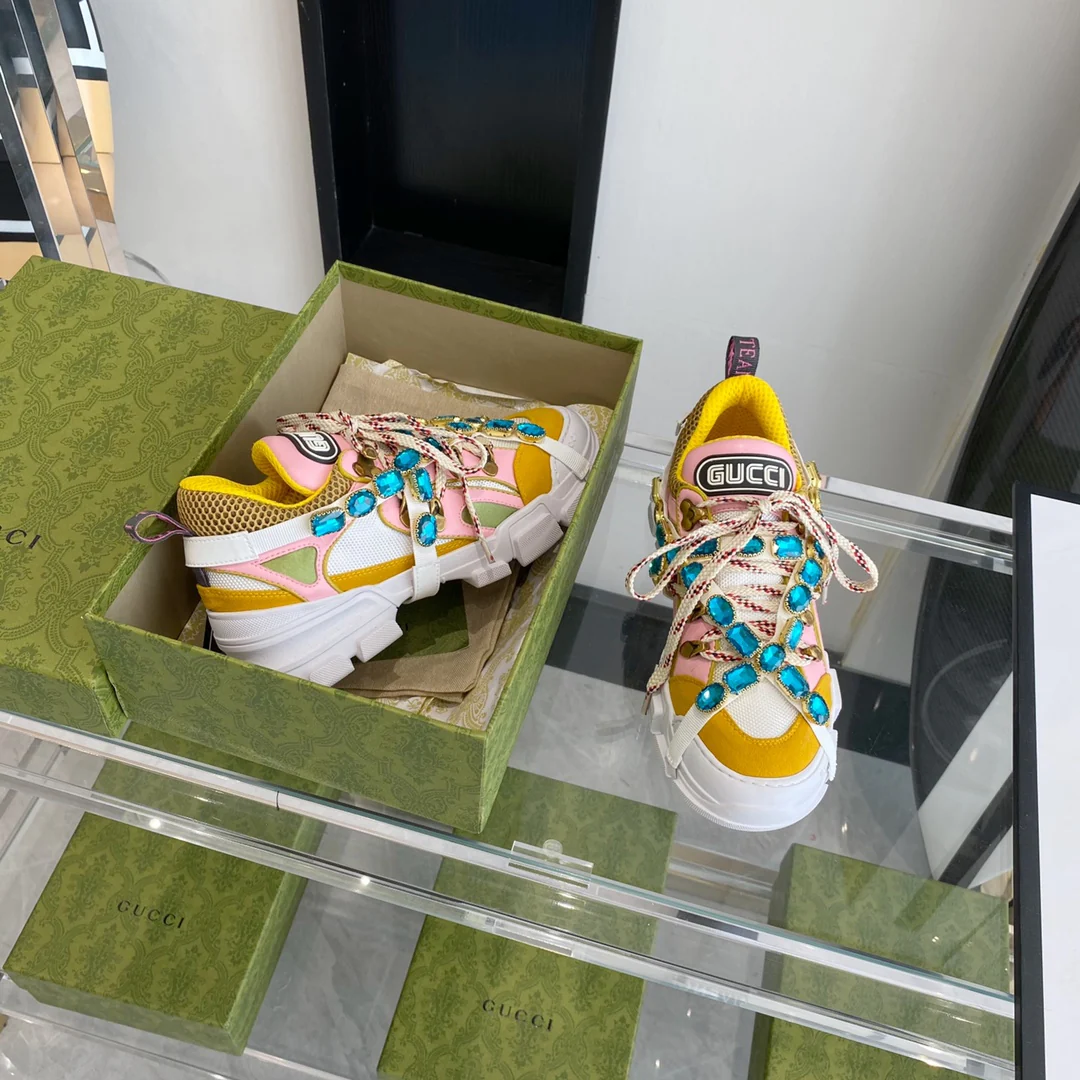 Gucci - Кроссовки - Массивная обувь - Парный стиль