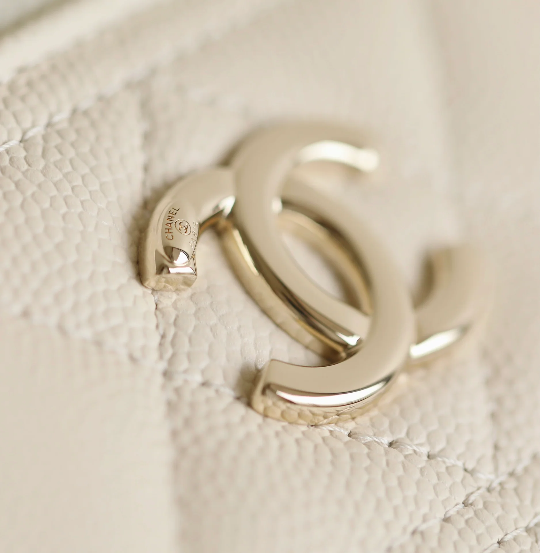 Клатч Chanel LP Box Clutch - кремовый