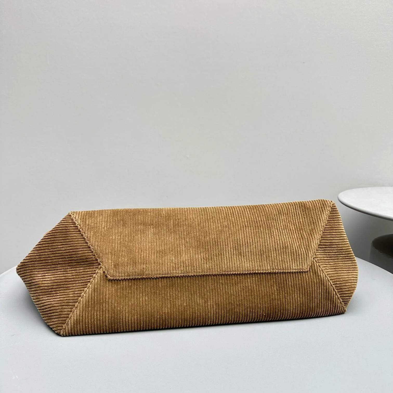 Сумка-тоут Miu Miu Ivy - Вельветовая - Коричневая