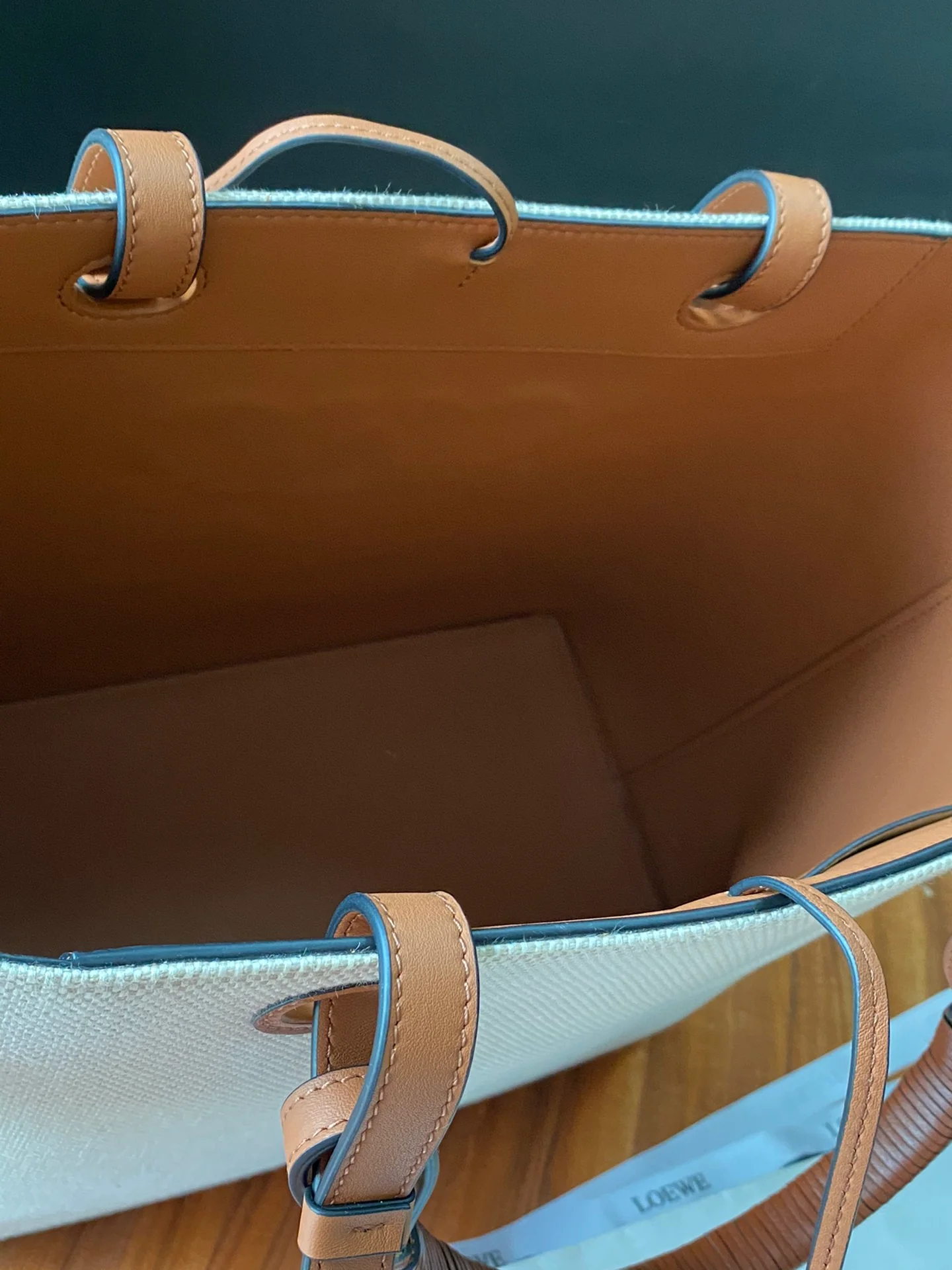 Сумка-тоут Loewe Anagram с вышитым принтом - № 284