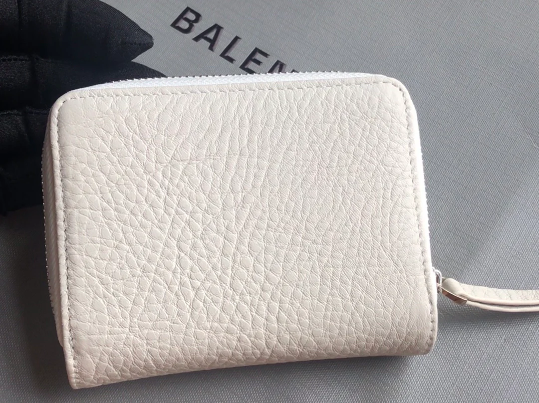 Balenciaga-两折拉链短夹