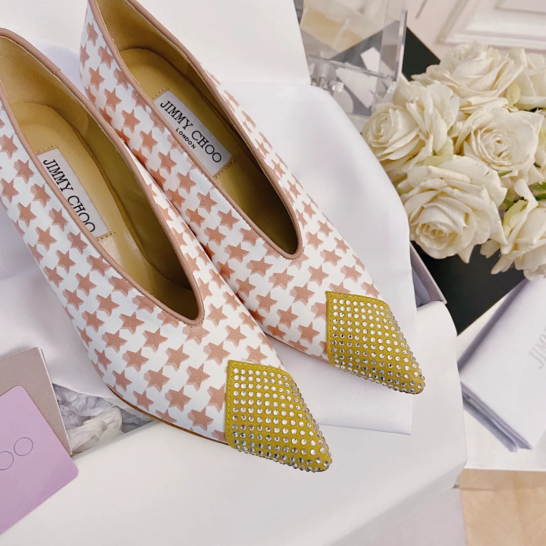 Jimmy - Новинка ранней весны 2022 года - Туфли на низком каблуке