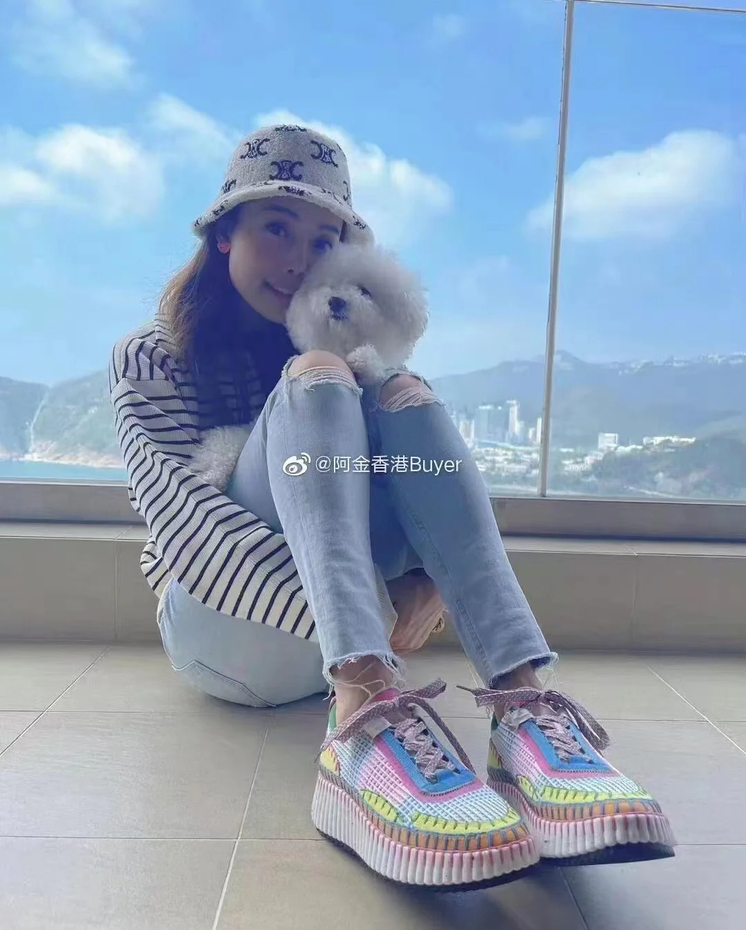 Повседневные туфли Chloe Rainbow