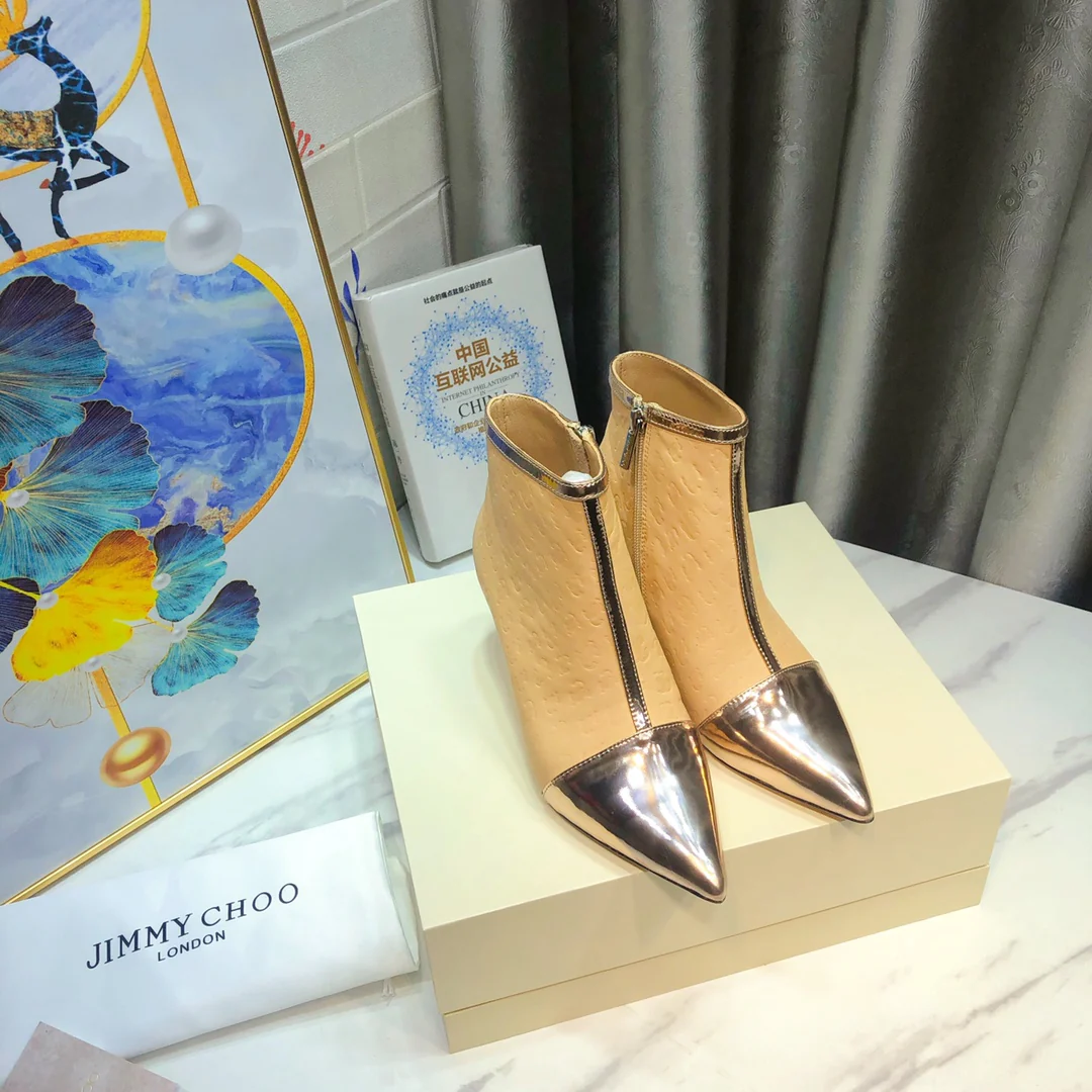 Ботильоны на низком каблуке Jimmy - 1