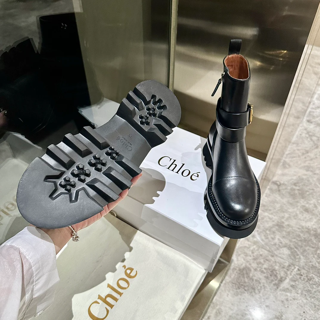 Новинка 2023 года от Chloe - Ботинки Martin - Ботильоны