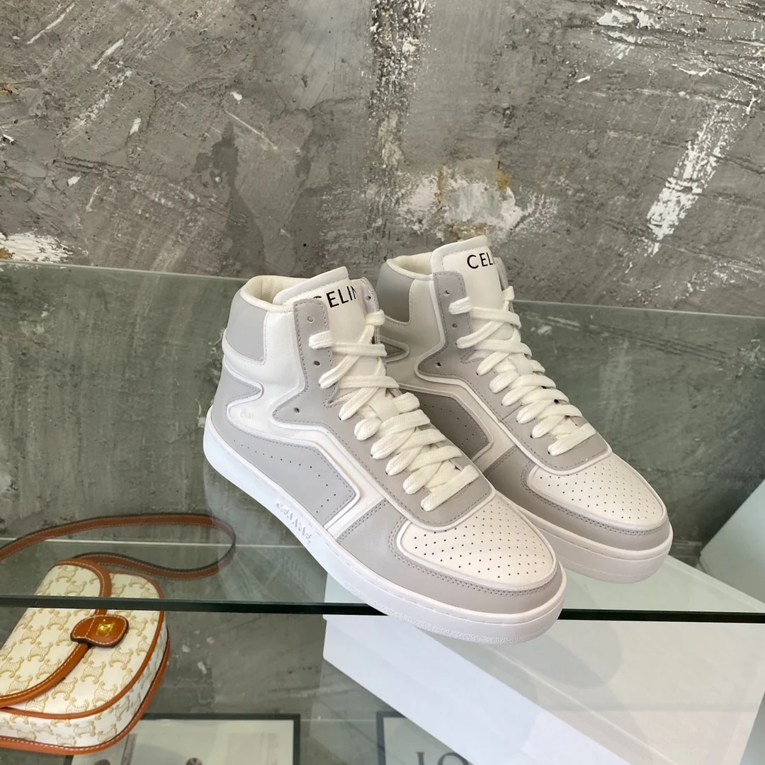 Высокие кроссовки Celine - унисекс - серые