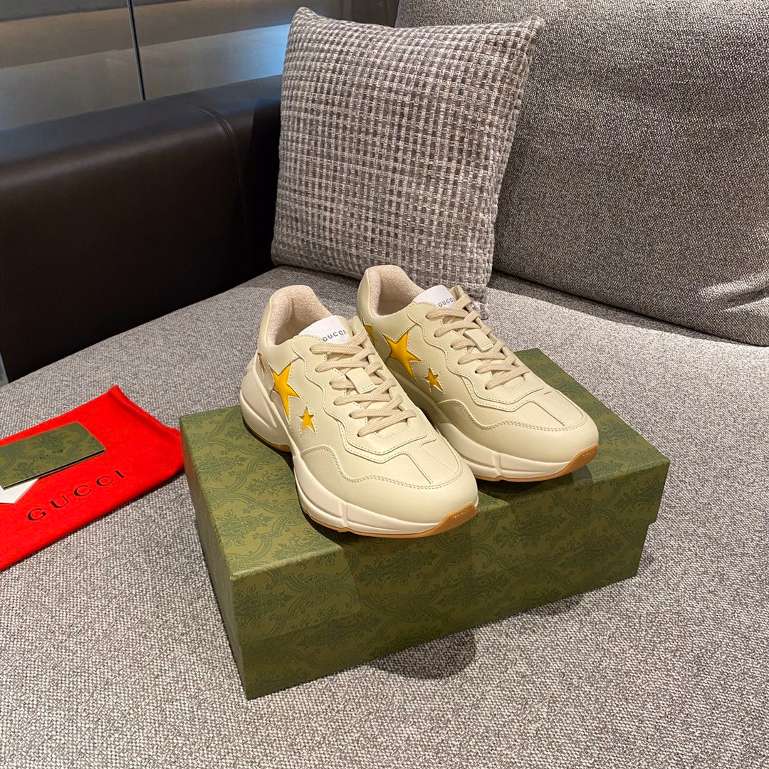 Массивные кроссовки Gucci - унисекс - 21