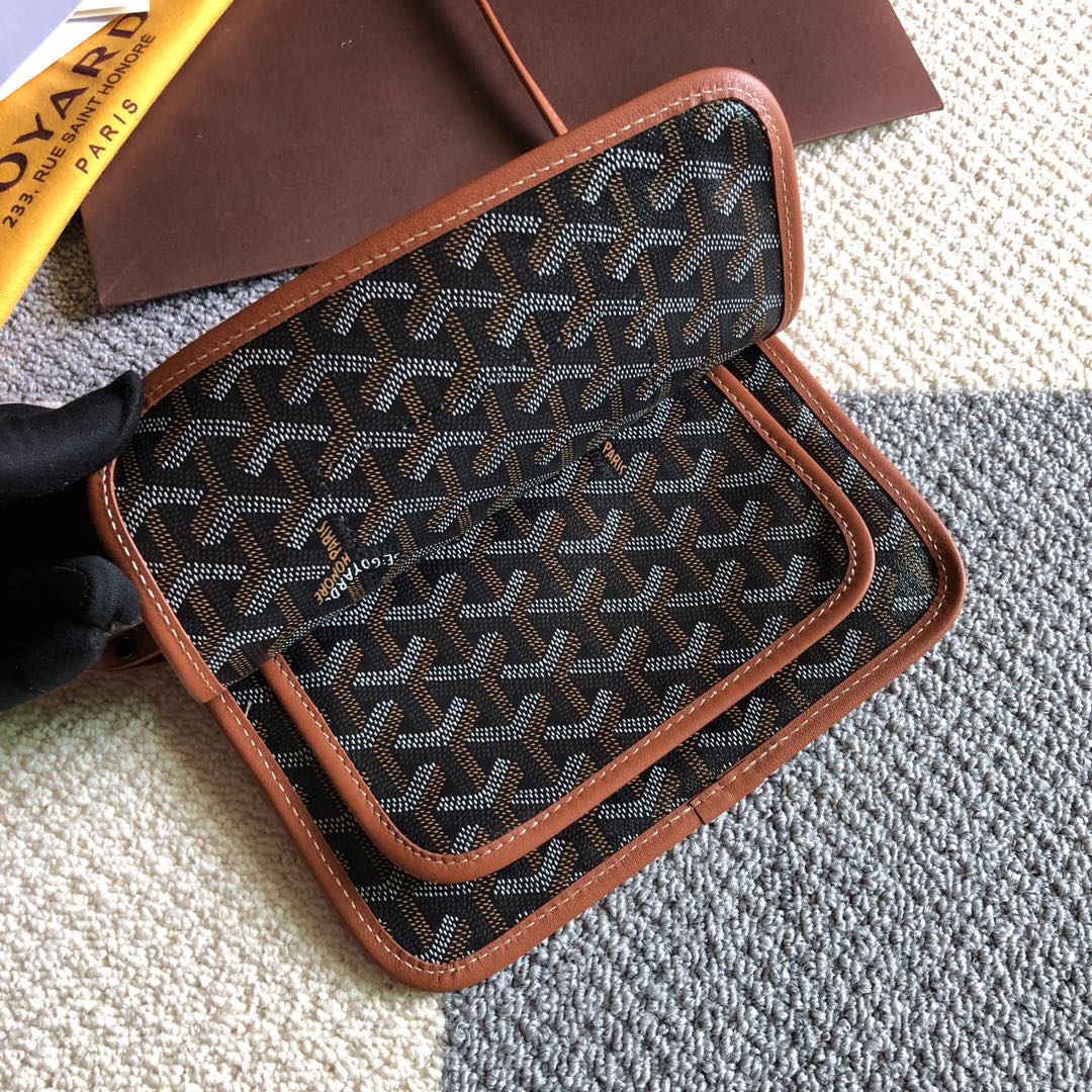 Серия Goyard Plumet — трехслойная сумка