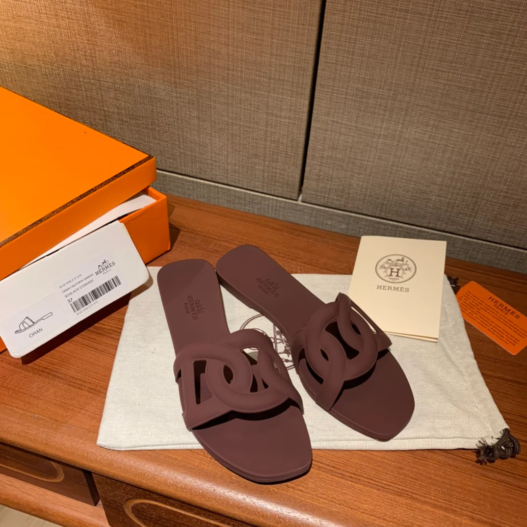 Новые тапочки Hermes-aloha в форме свиного носа - 1