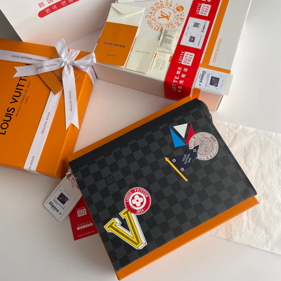 клатч lv-n64442