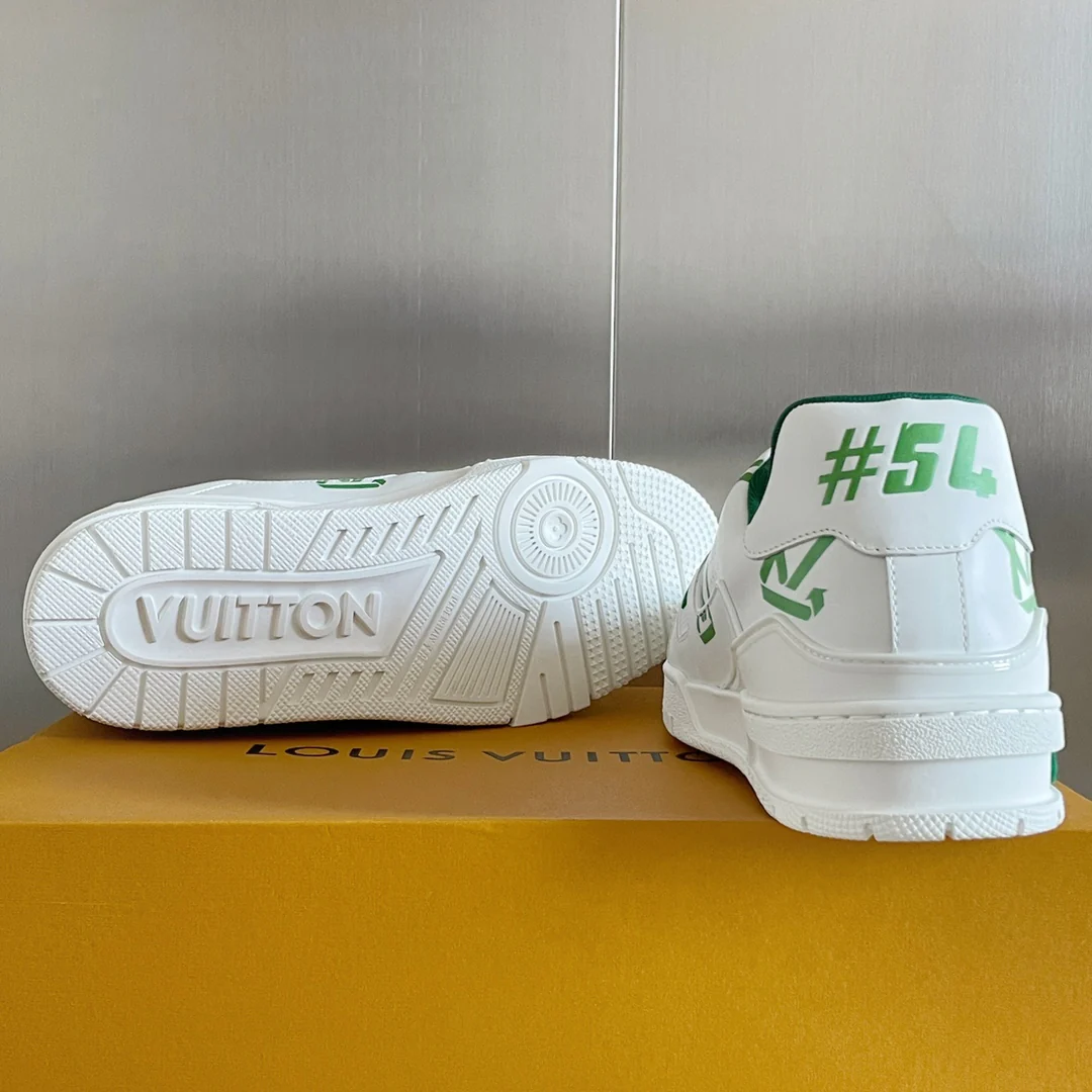 Кроссовки LV Trainer - зеленые