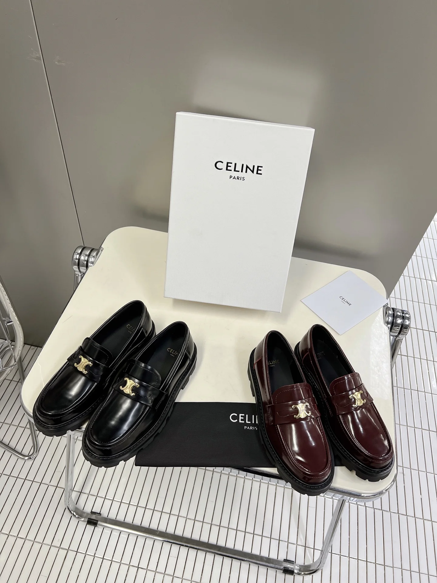 Celine - Новинка сезона осень/зима 2022 - Лоферы Arc de Triomphe