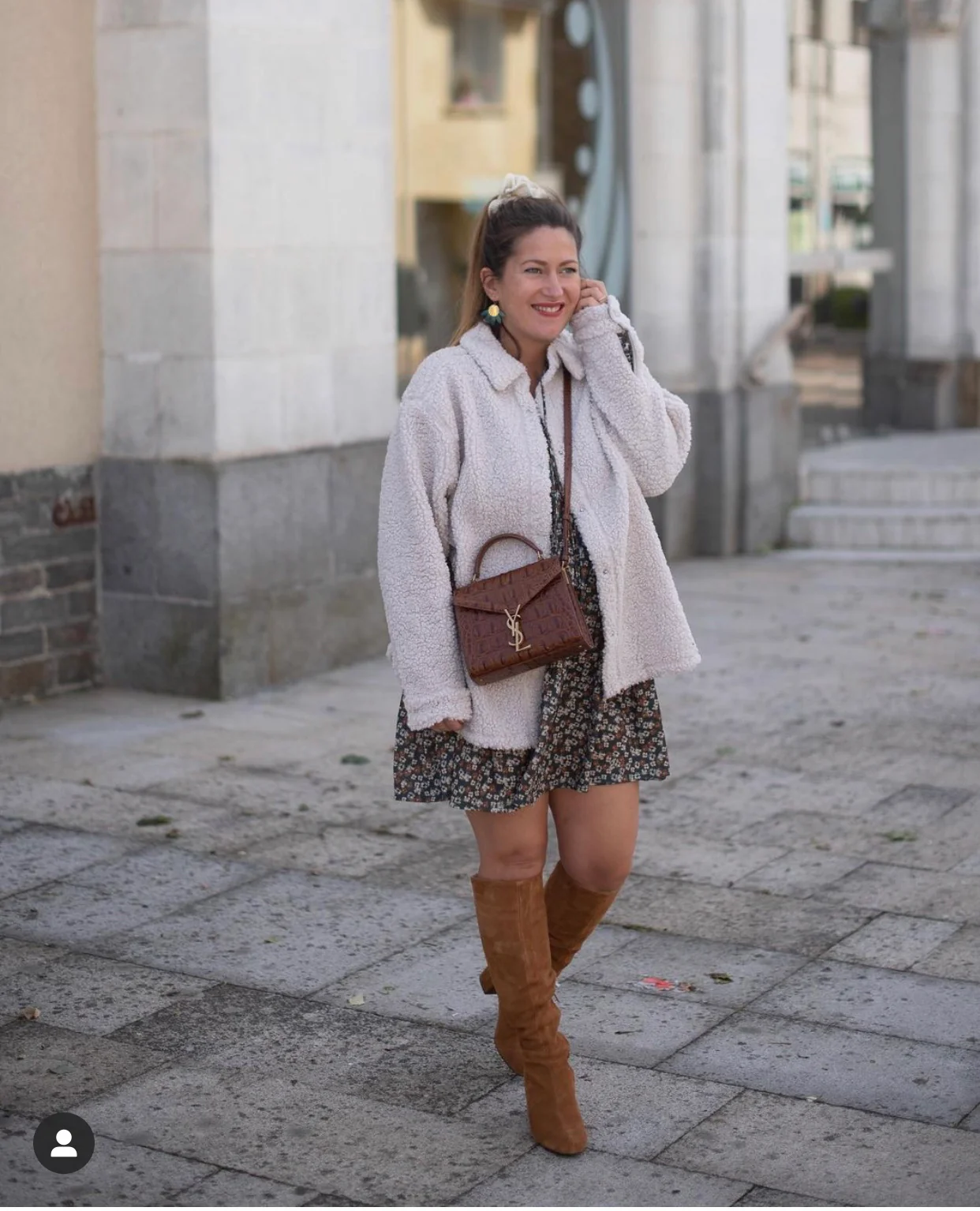 Обзор наряда YSL Cassandra с крокодиловым принтом - Часть 1