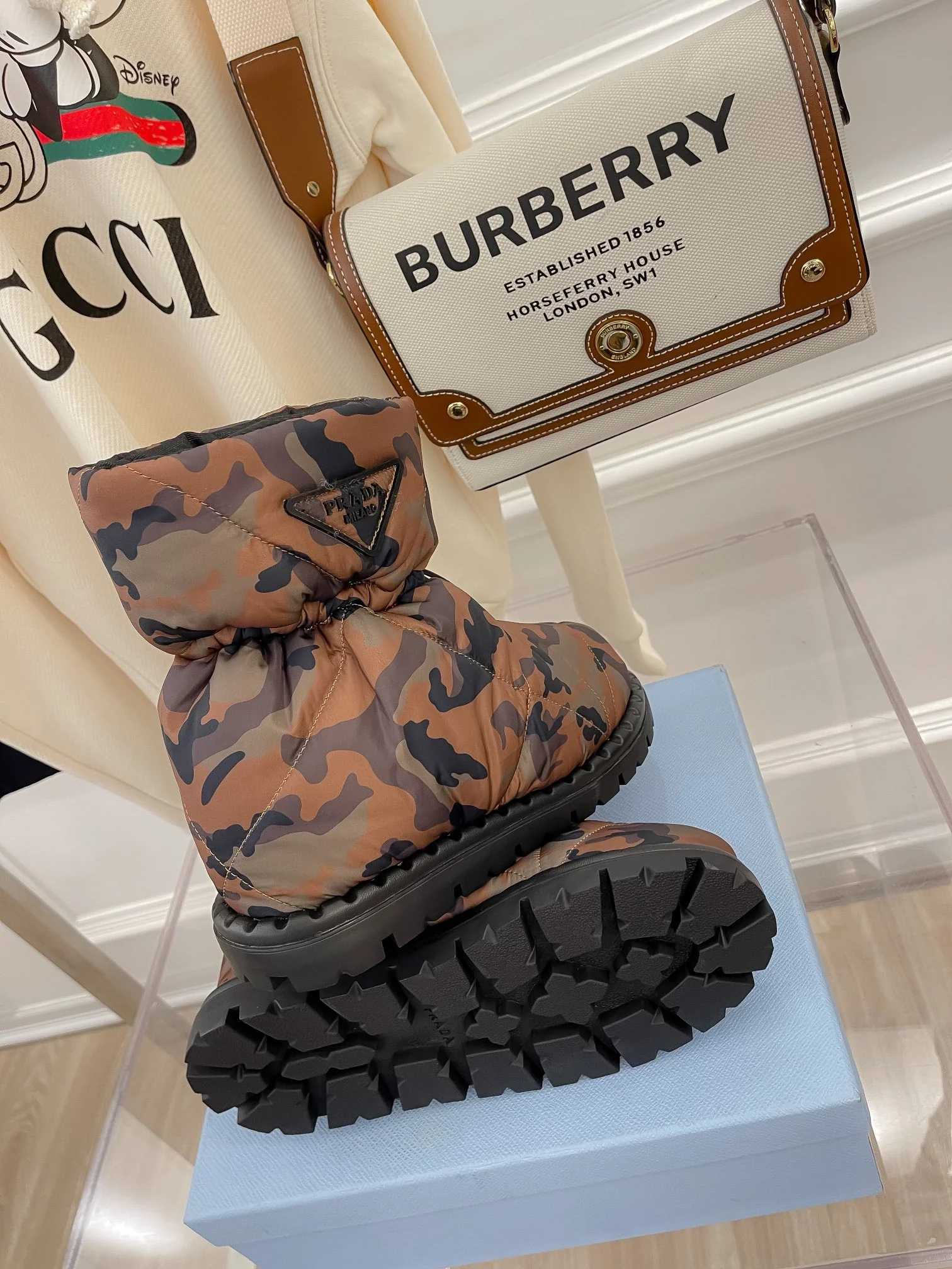 Обувь Prada - Prada - Хит продаж - Пуховые сапоги для снега