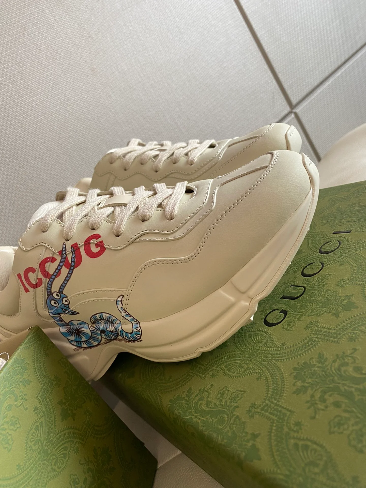 Gucci - Массивные туфли - 20