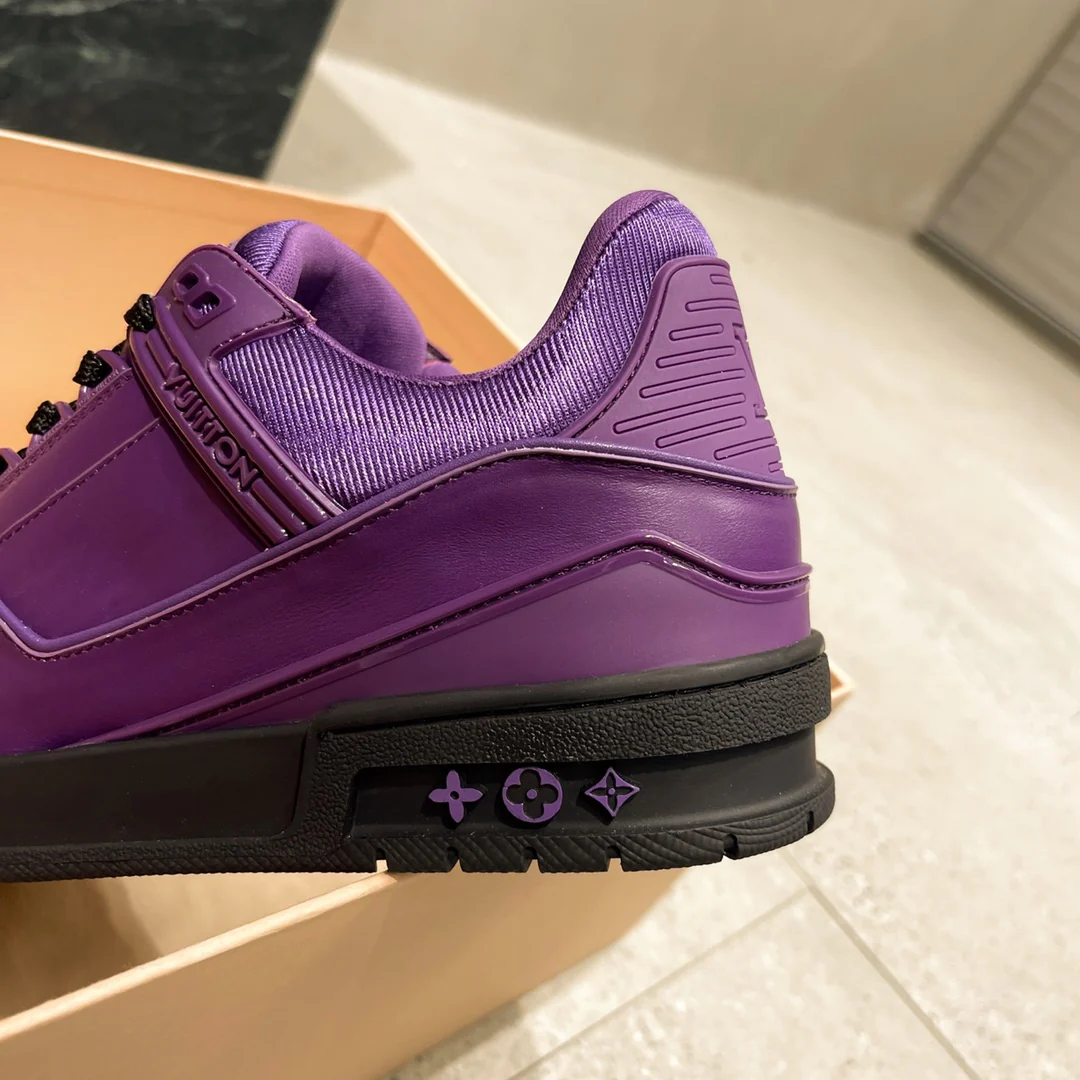 Обувь LV - LV Trainer, последняя модель - кроссовки серии Rainbow - 2