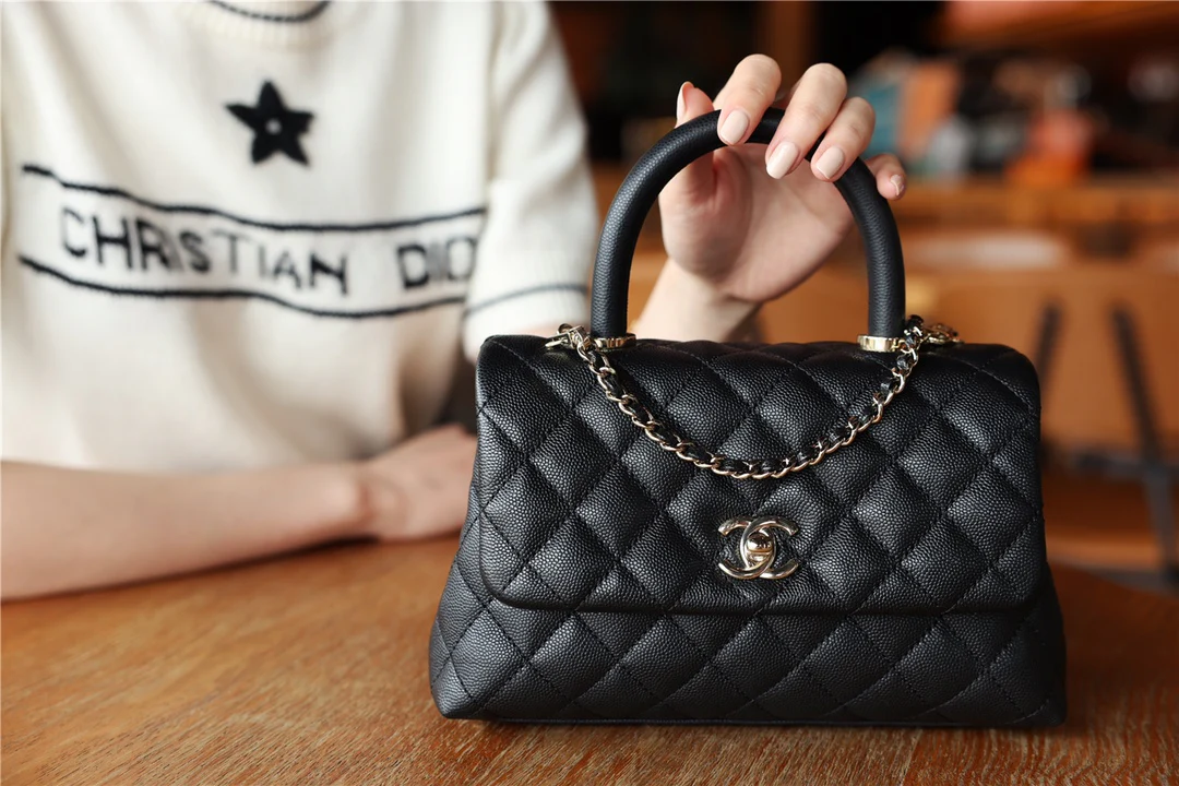 Chanel 2021 Coco Handle Black Small 1