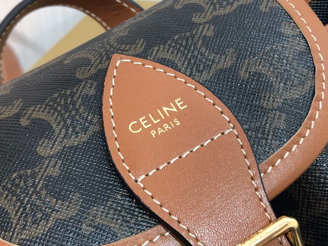 Мини-рюкзак Celine-folco-triomphe-холст
