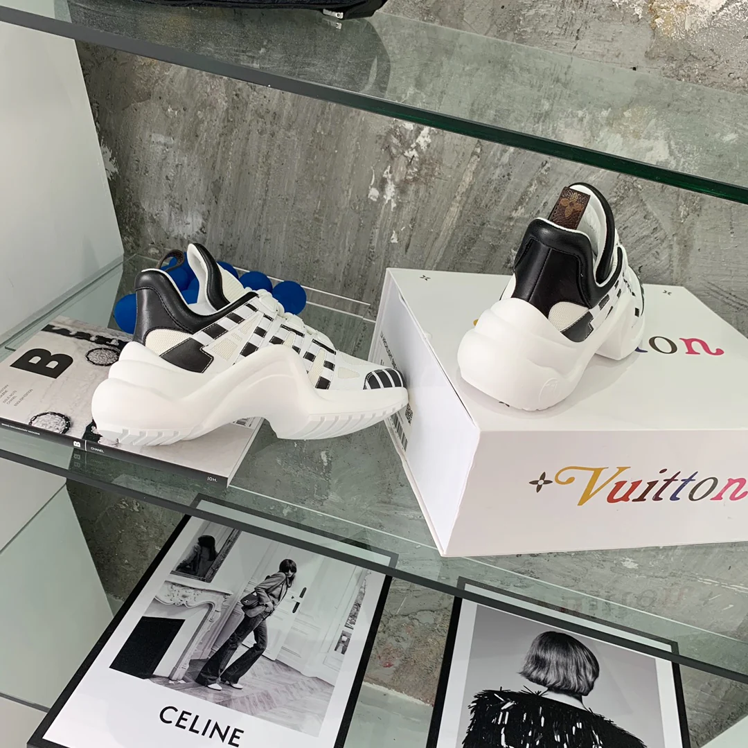 Туфли LV - Массивные туфли LV - 8