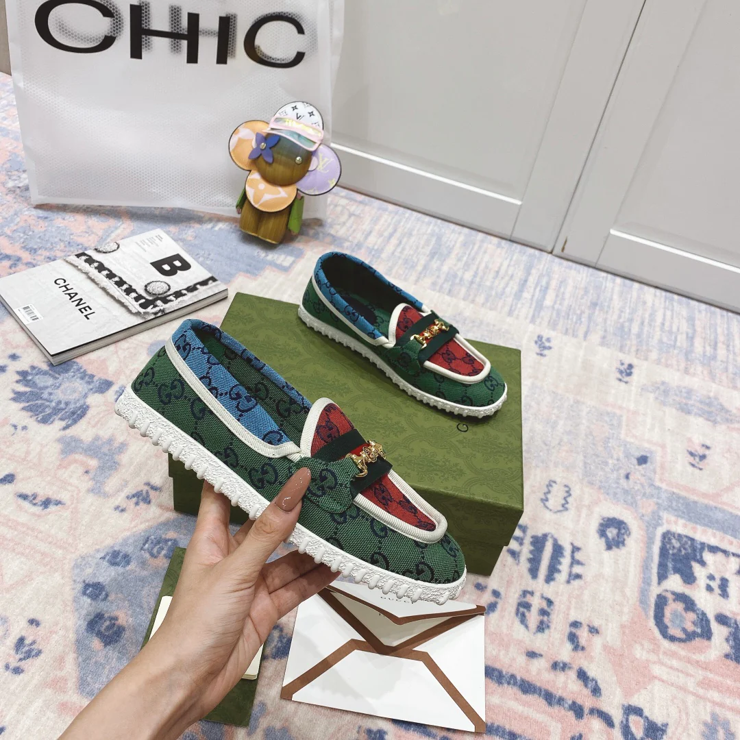 Gucci - Туфли на резиновой подошве - Без шнурков - Лоферы - Унисекс