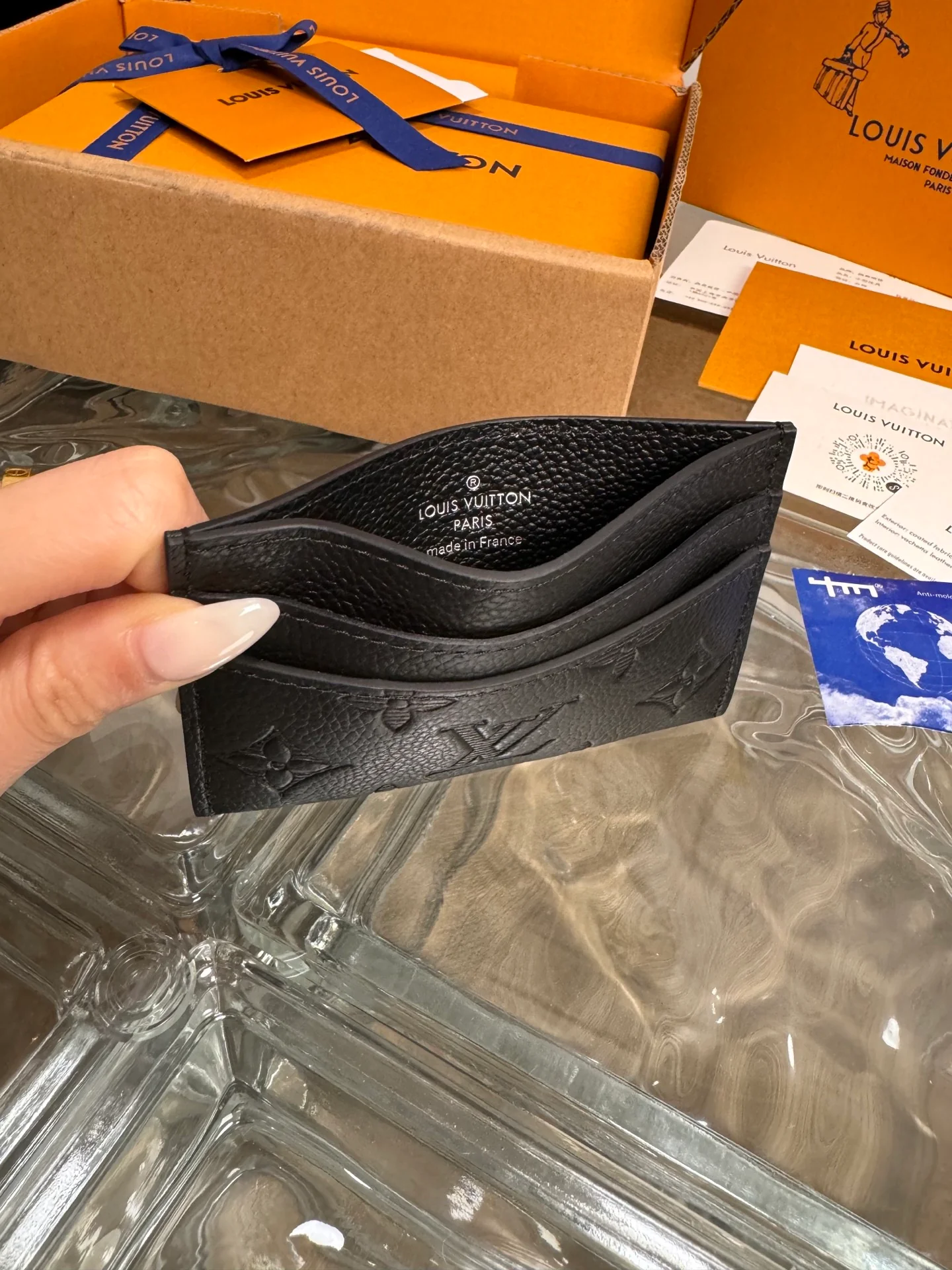 Двойной держатель для карт LV-m81415