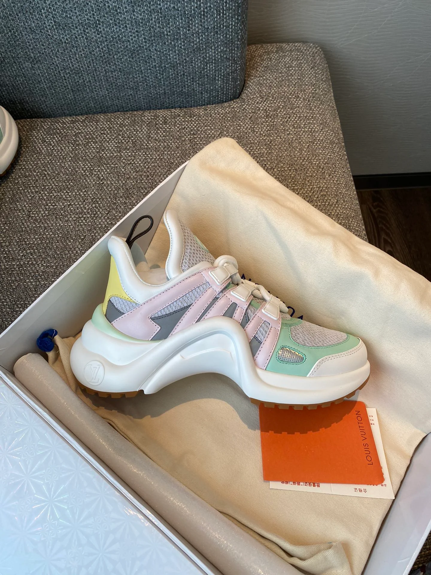 Туфли LV - Массивные туфли LV - 2