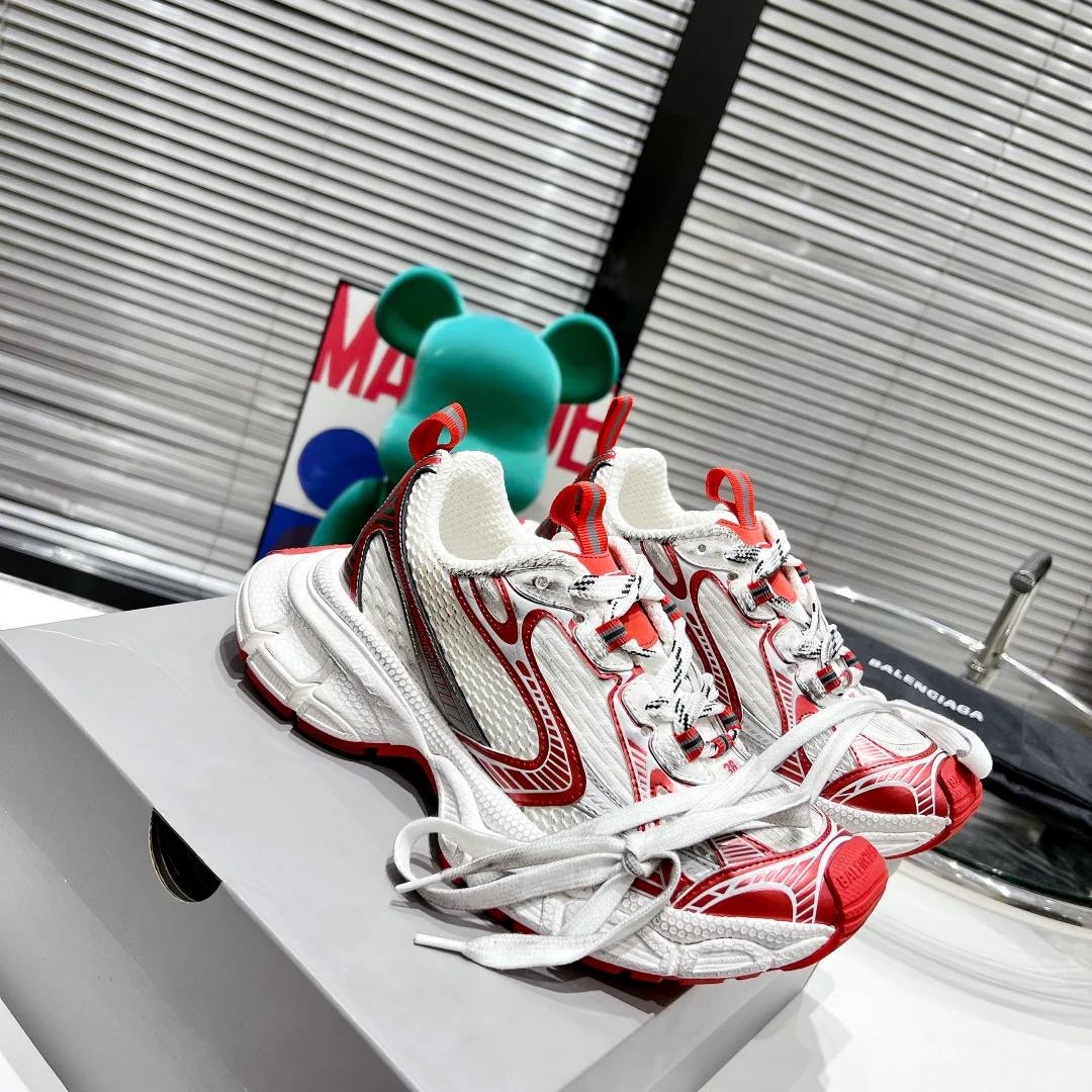 Кроссовки Balenciaga Mesh - Парные - Белые