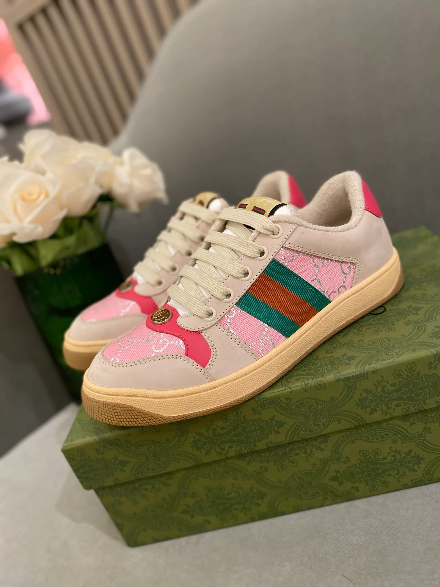 Gucci - Грязные туфли - Кроссовки - 5