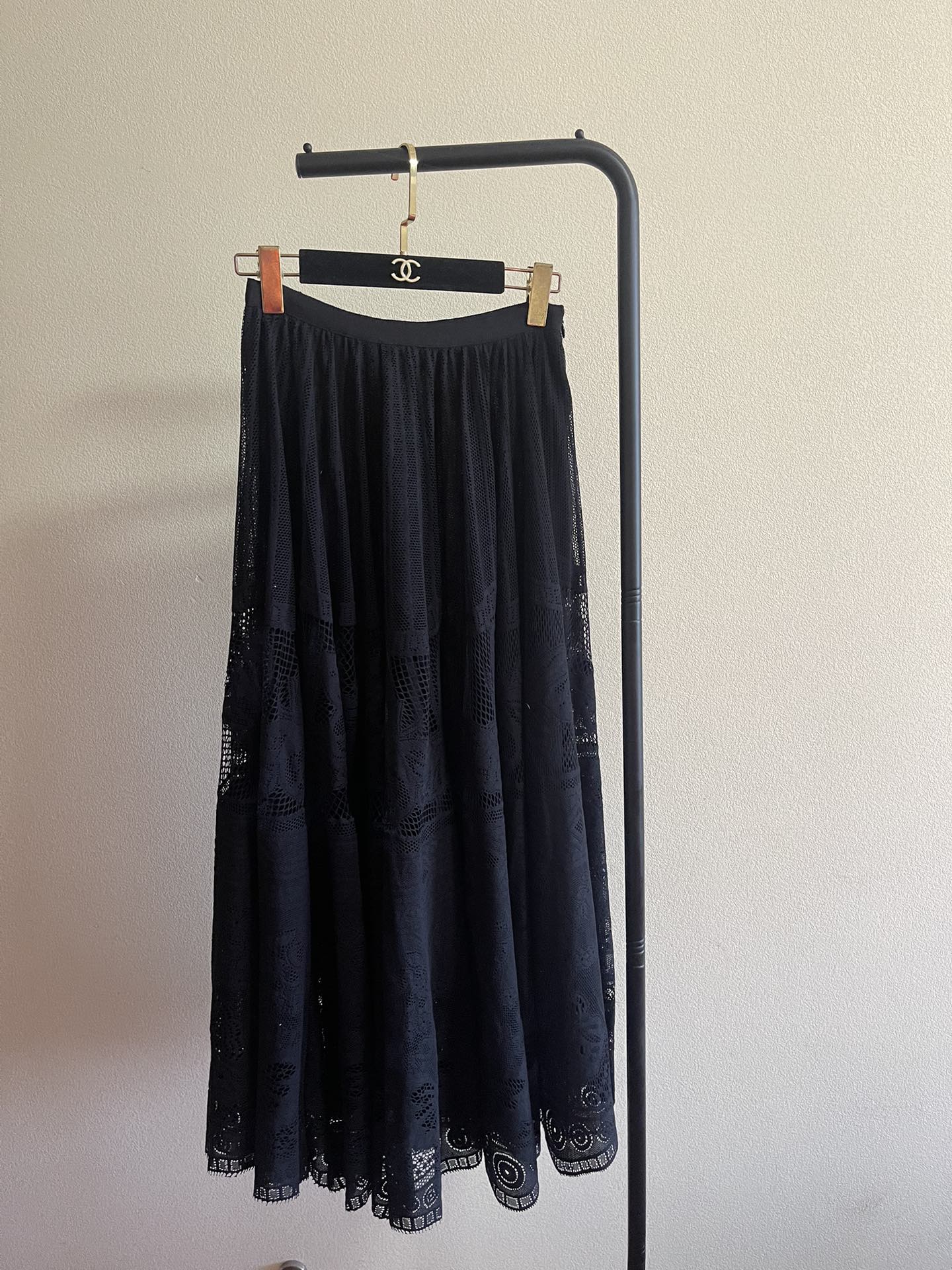 Кружевная юбка-миди Dior 2403-24ss 