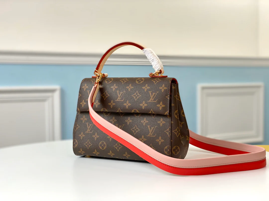 m42738-LV-Cluny handbag-pink