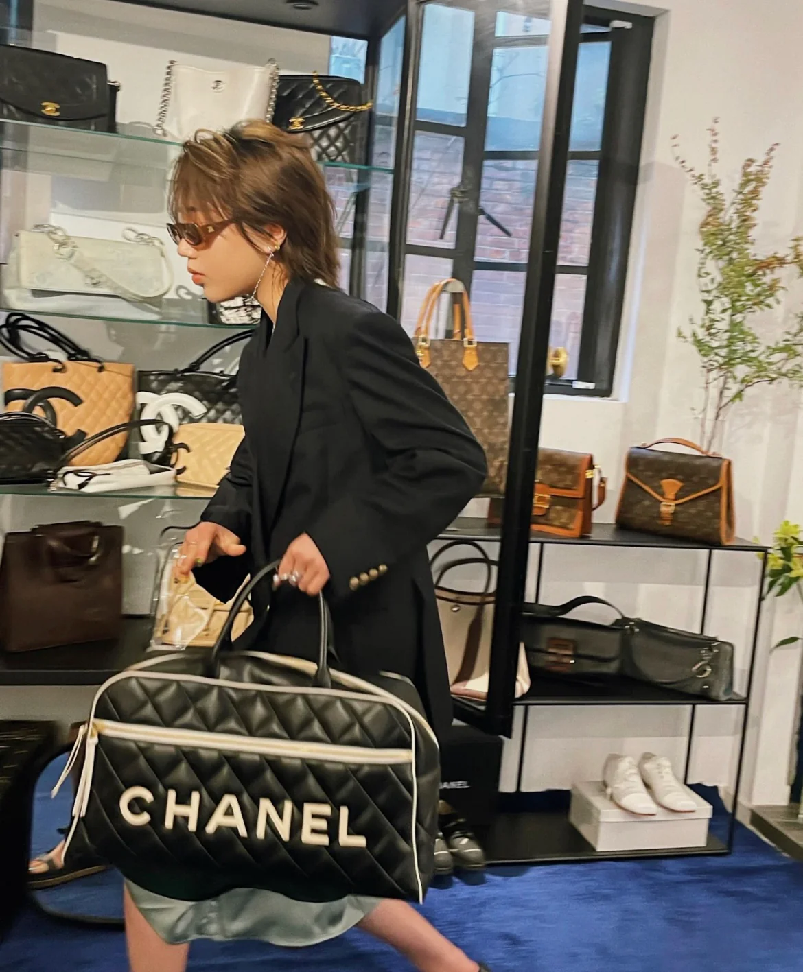 Сумка для переноски шаров для боулинга 25 пенсов - черная