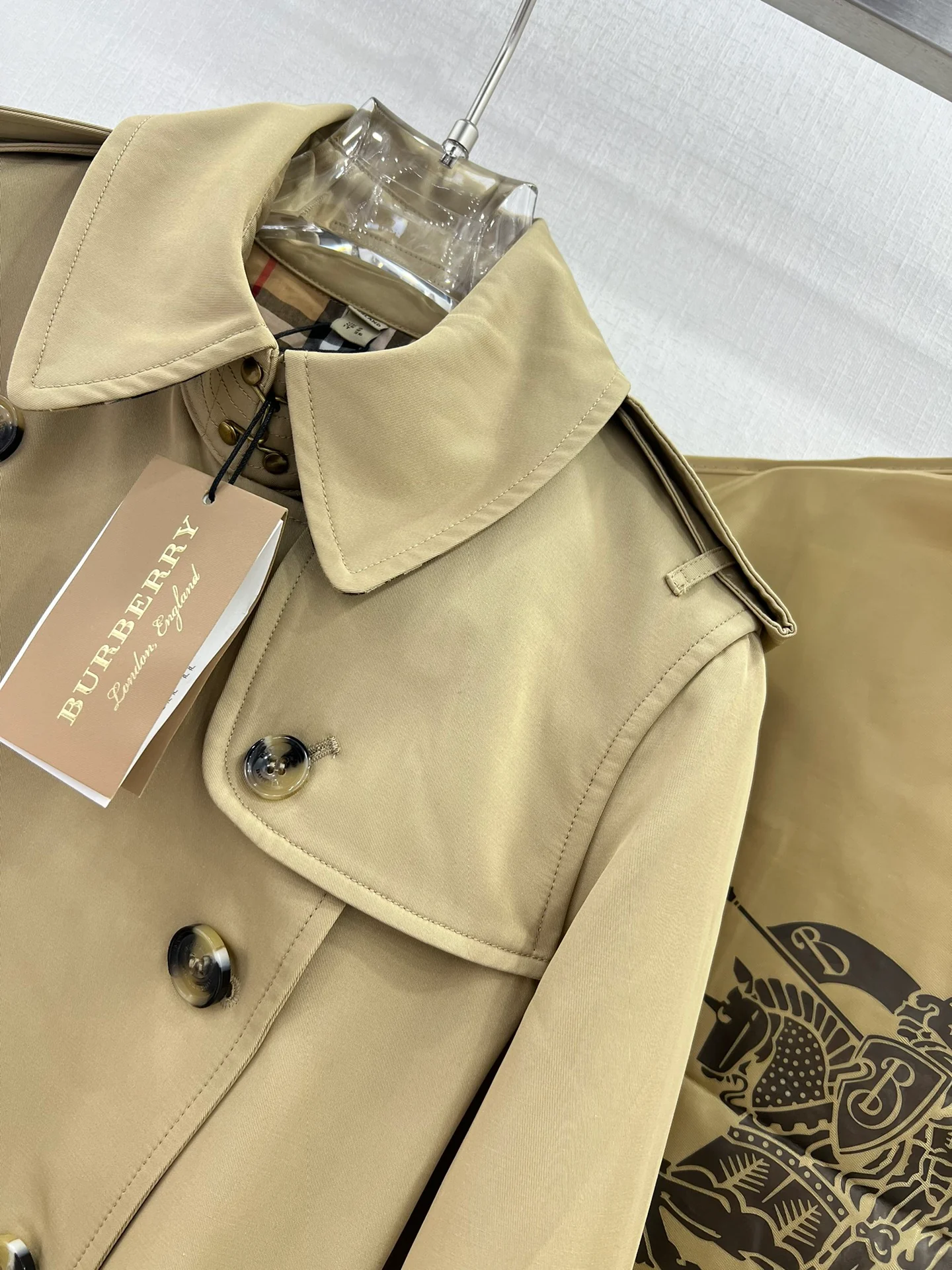 Классический длинный тренч Burberry 2403 Kensington